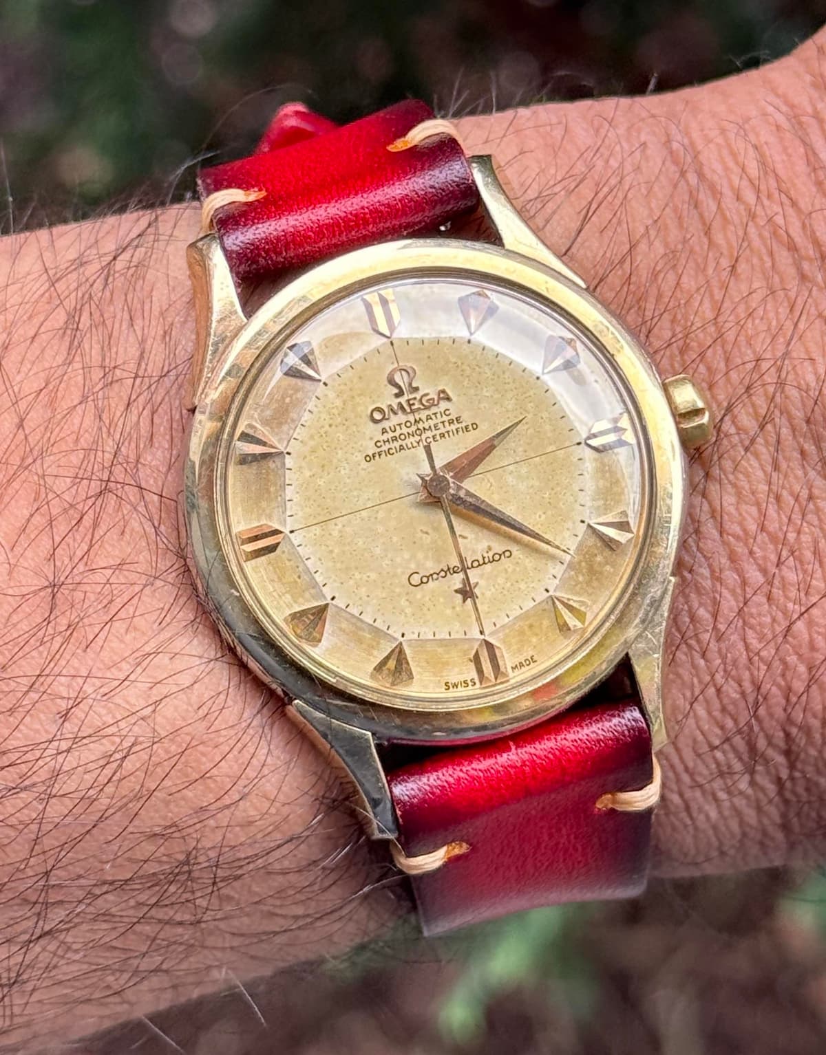 [WTS] Omega Constellation Pie Pan 35mm Vintage Automatic Dog Leg 2852 168.005 Two Tone Watch - $1250 SHIPPED