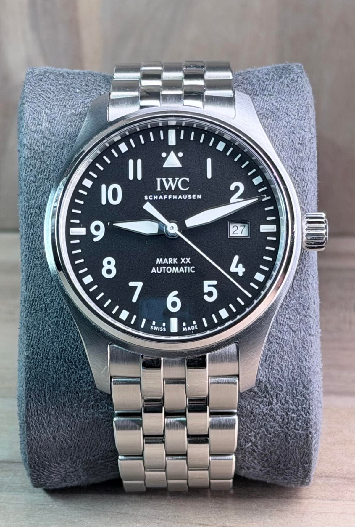 [WTS] IWC Mark XX IW328202 Pilot | Black Dial | OEM Bracelet | Full Set w/Warranty | Lowest 2025 on Market 💎