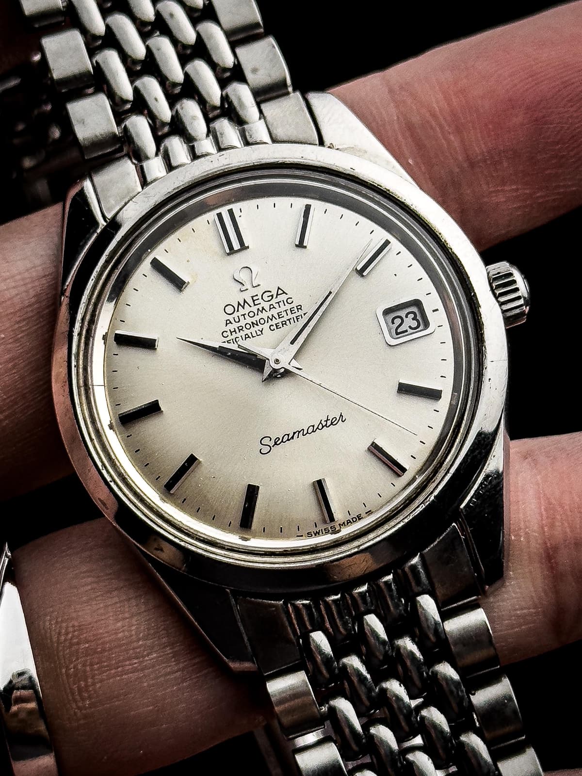 [WTS] Omega Seamaster Automatic Chronometer Officially Certified Ref 168.024 on BoR Bracelet | Great Condition (Serviced) | $1300