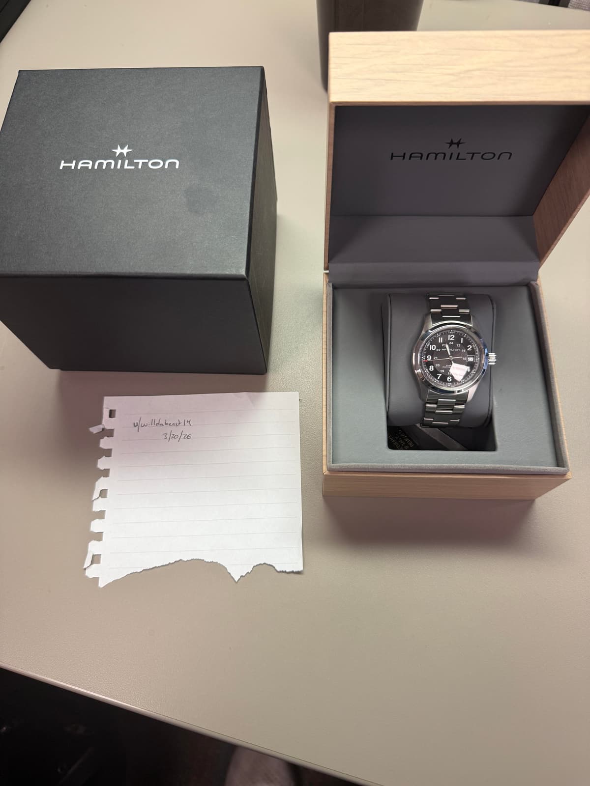 [WTS] Hamilton Khaki Field Auto 38mm