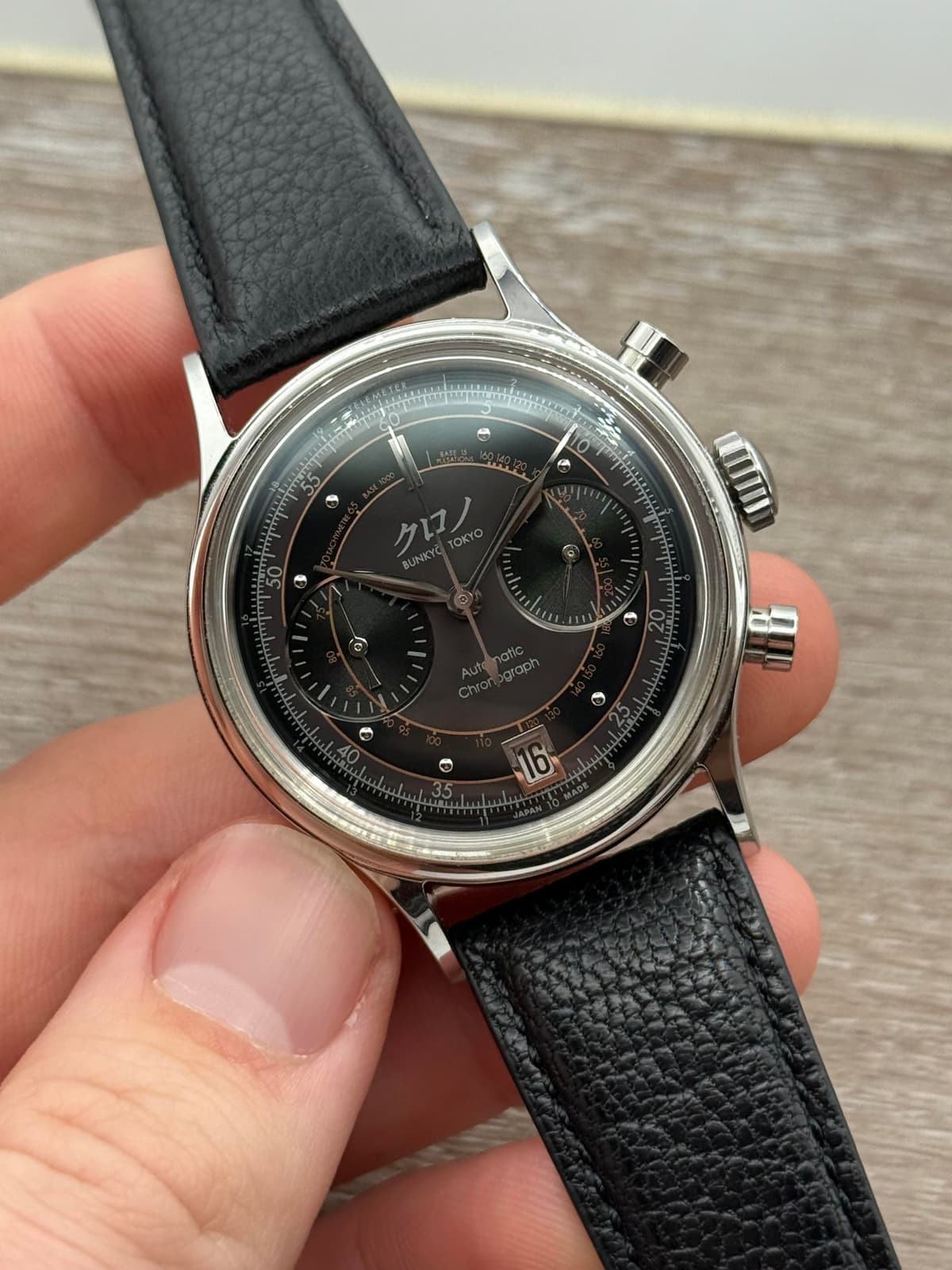 [WTS] Kurono Tokyo Chronograph II - Full Kit