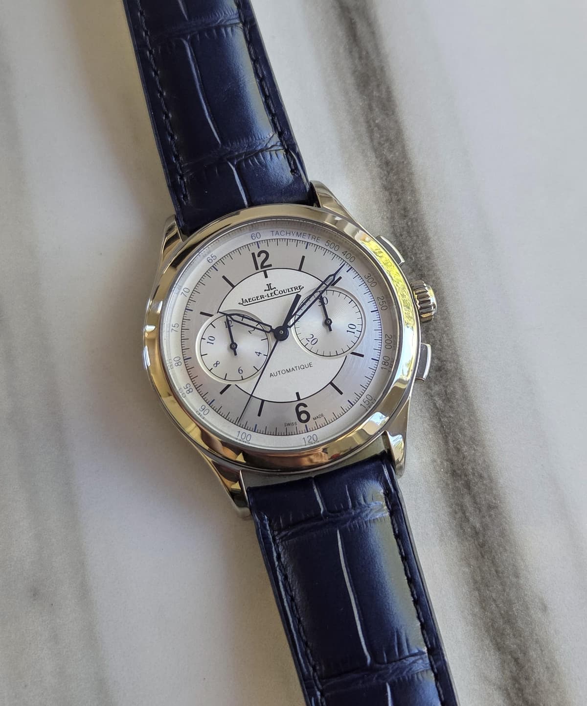 [WTS] JLC Jaeger-LeCoultre Master Chronograph – Sector Dial – Box & Papers