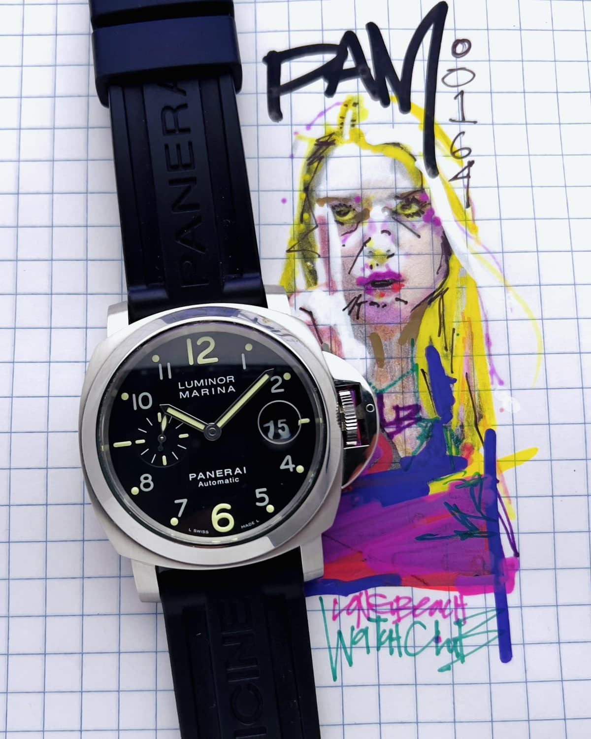 [WTS] Panerai Luminor Marina PAM00164 fullset 2012