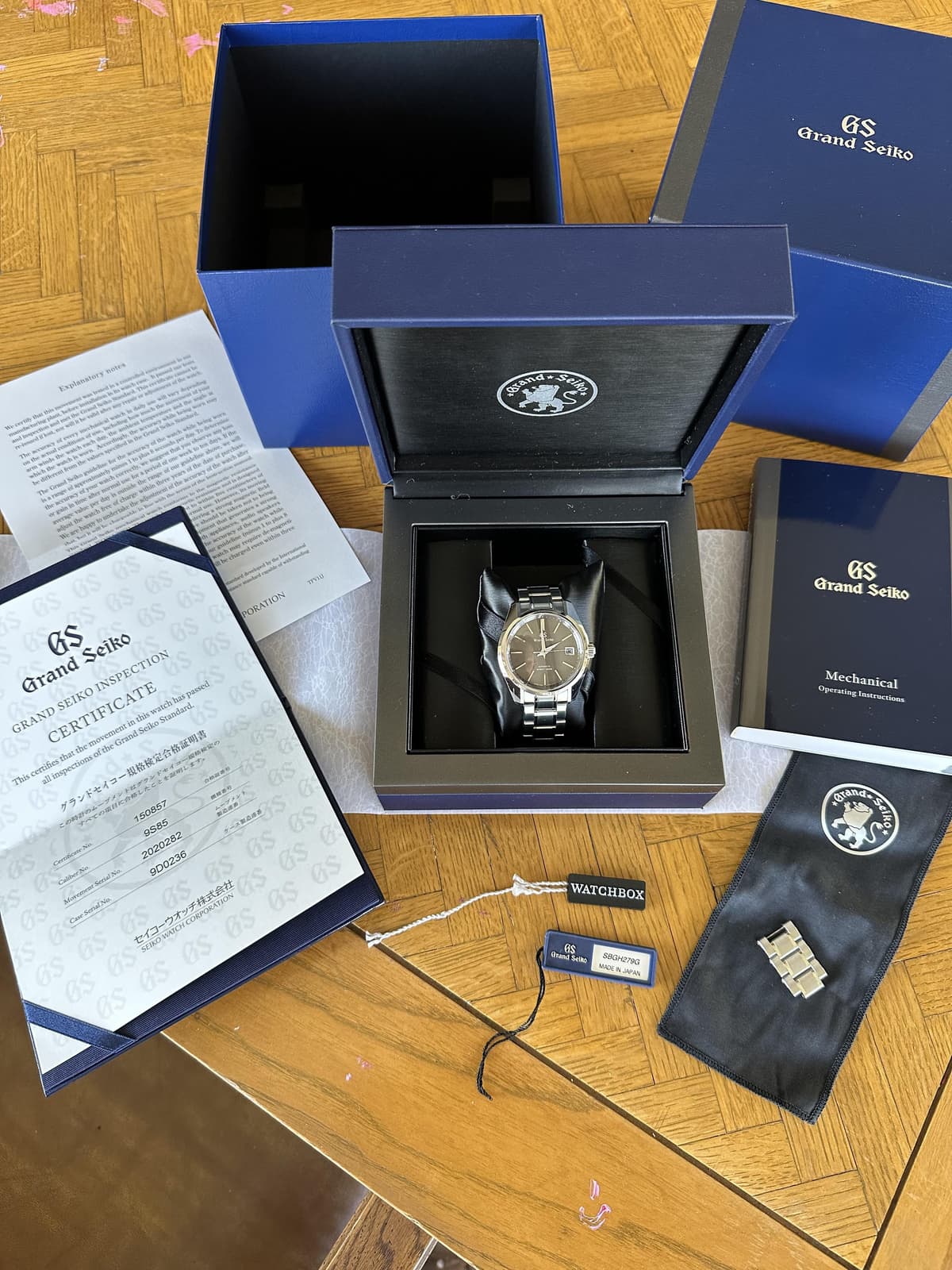 [WTS] Grand Seiko SBGH279 44GS Hi Beat - $2950