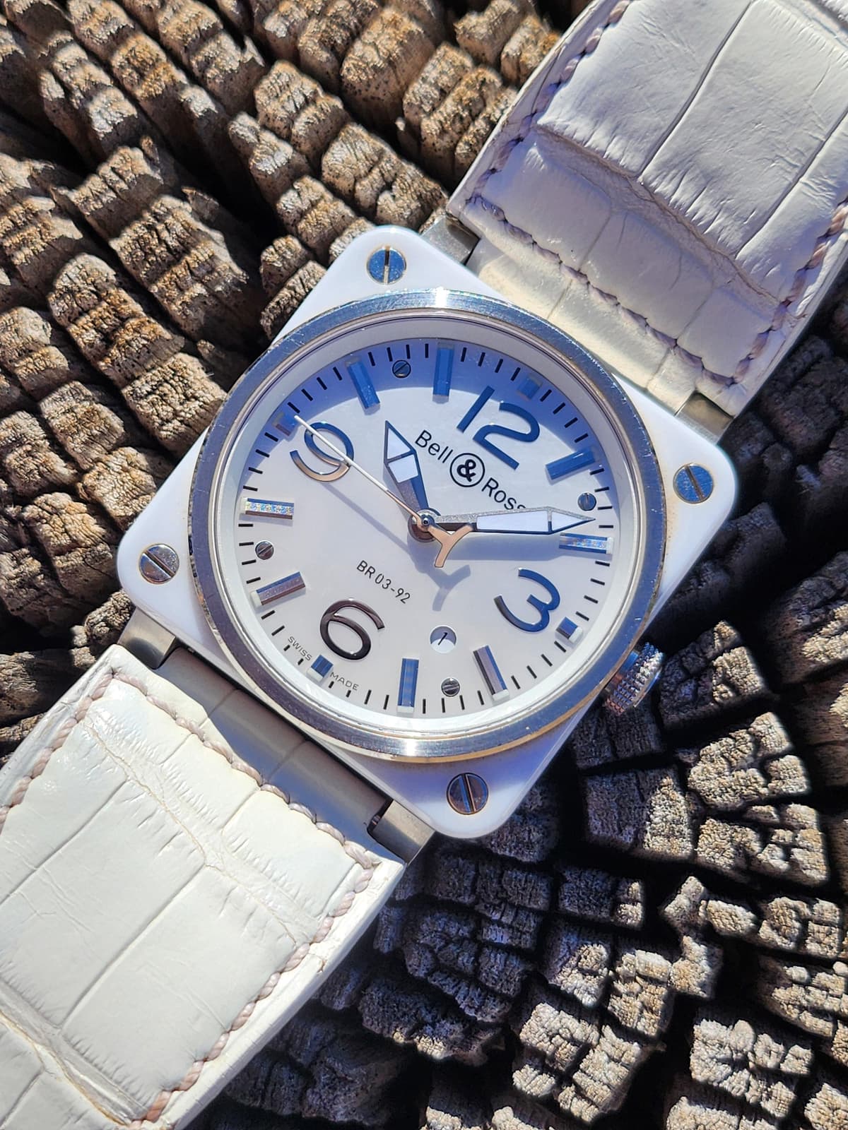 [WTS] Bell & Ross BR 03-92-SC with MOP Dial in White