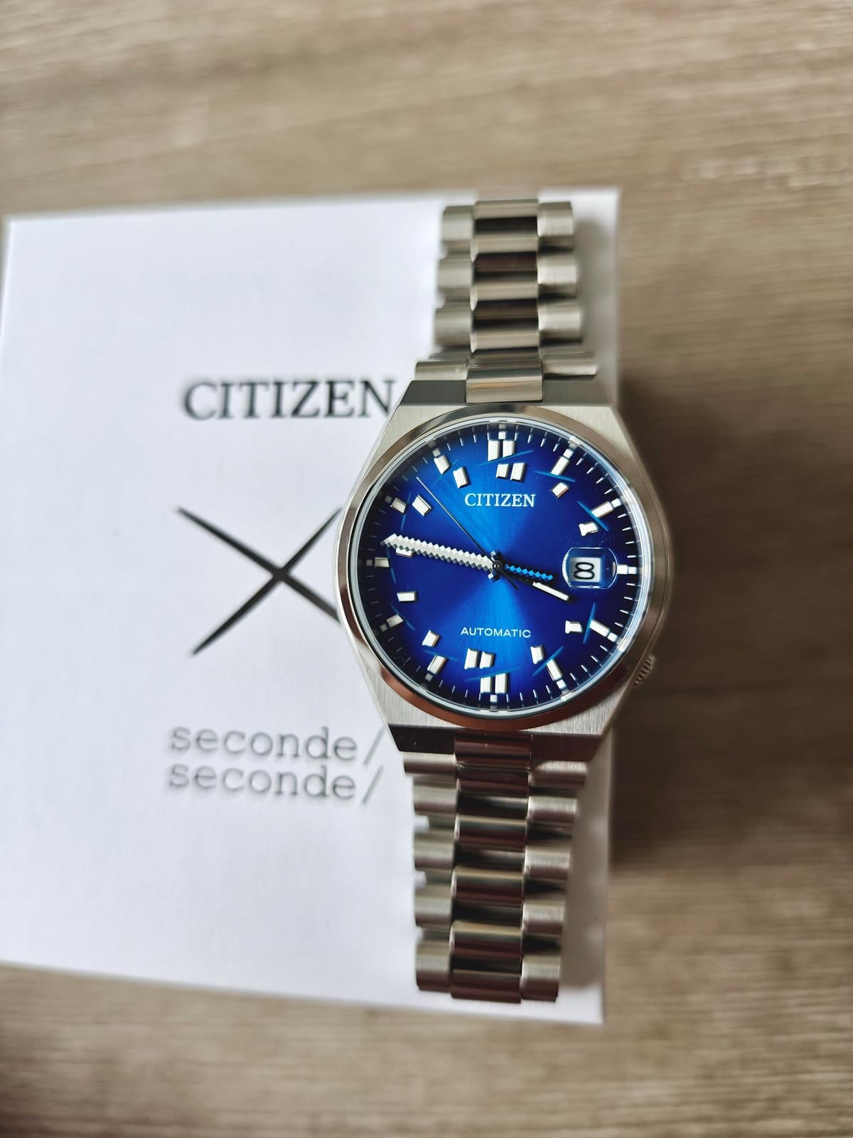 [WTS] Citizen Tsuyosa Tsuyosa X Seconde Seconde Limited Edition NJ0157-81L