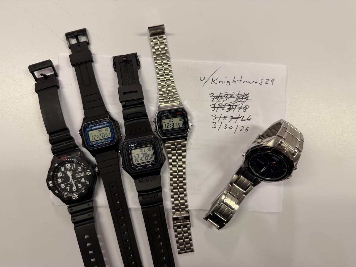 [WTS] Affordable Starter Casio Collection!
