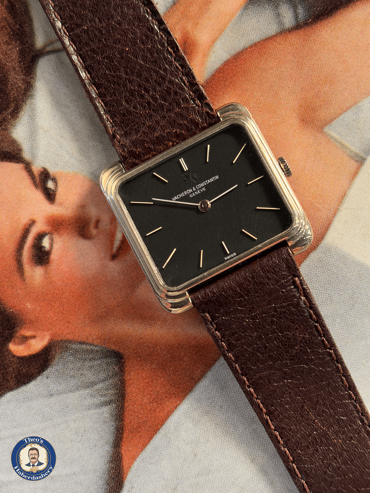 [WTS] Vacheron Constantin Ref. 34008 18k White Gold Square Black Dial 30mm