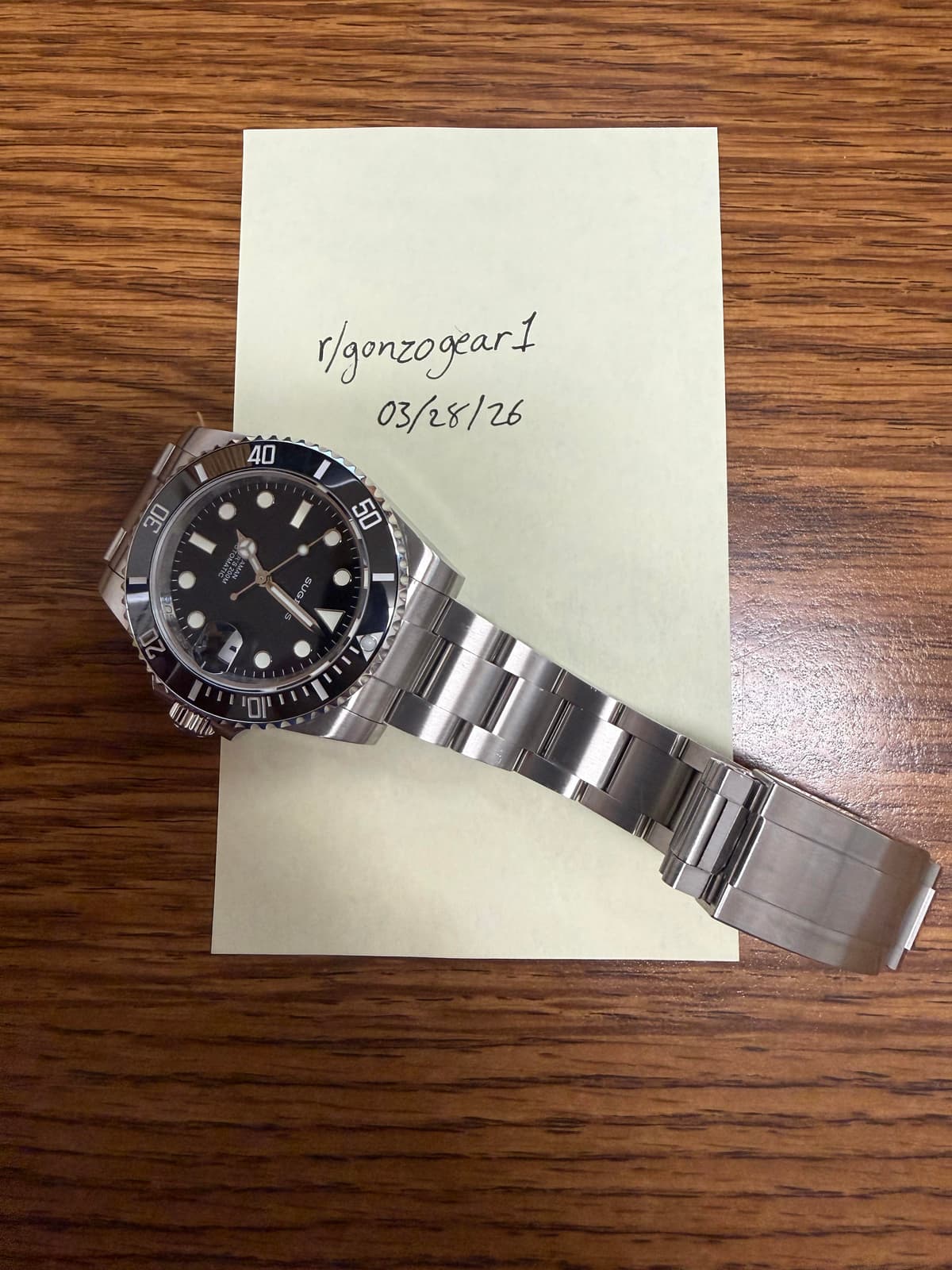 [WTS] Sugess Seaman NH35 $135 Free US shipping