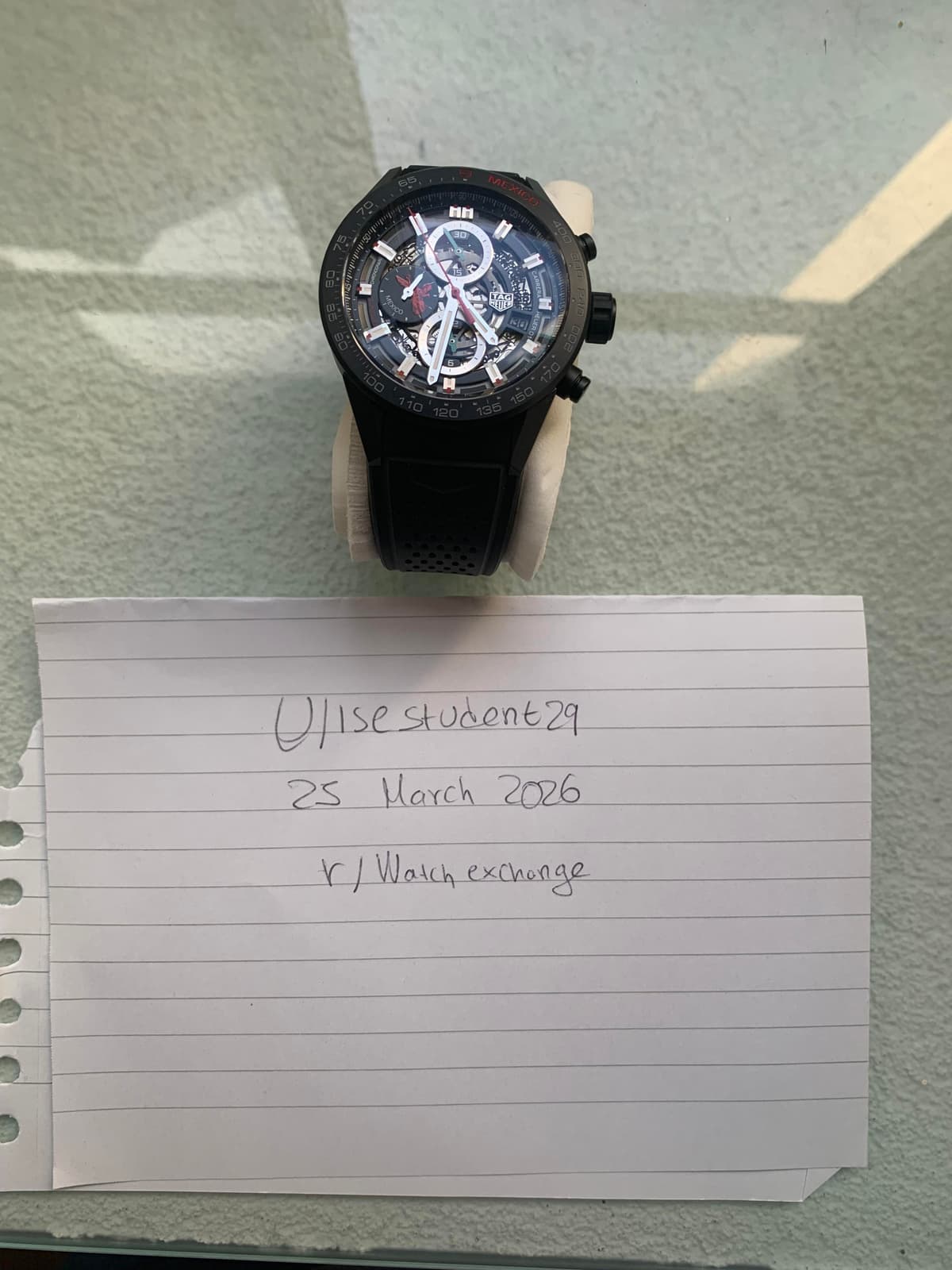 [WTS] Limited Edition Tag Heuer Carrera Mexico Angel