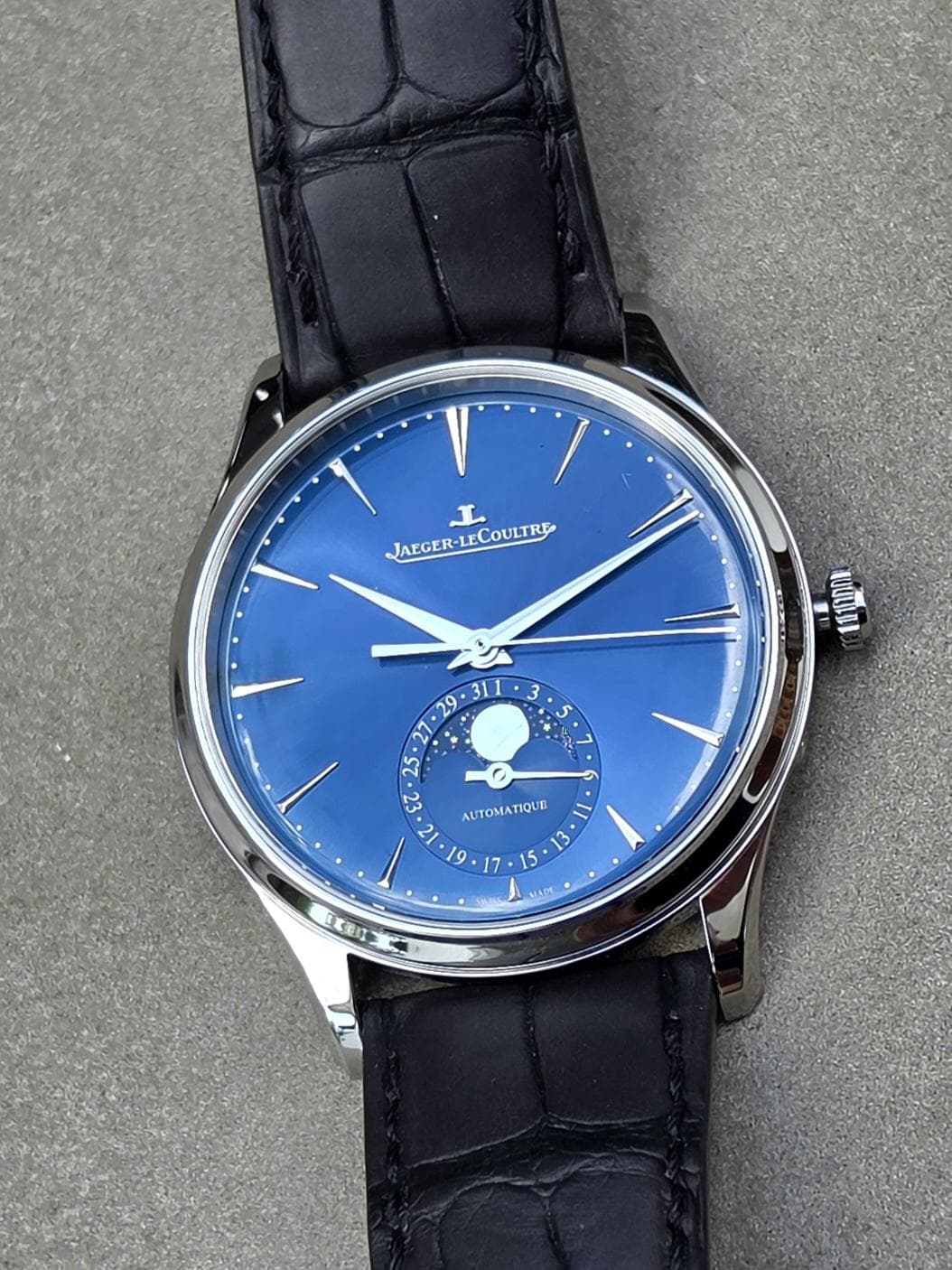 [WTS] Jaeger-LeCoultre Master Ultra Thin Moon, ref. Q1368480 Blue