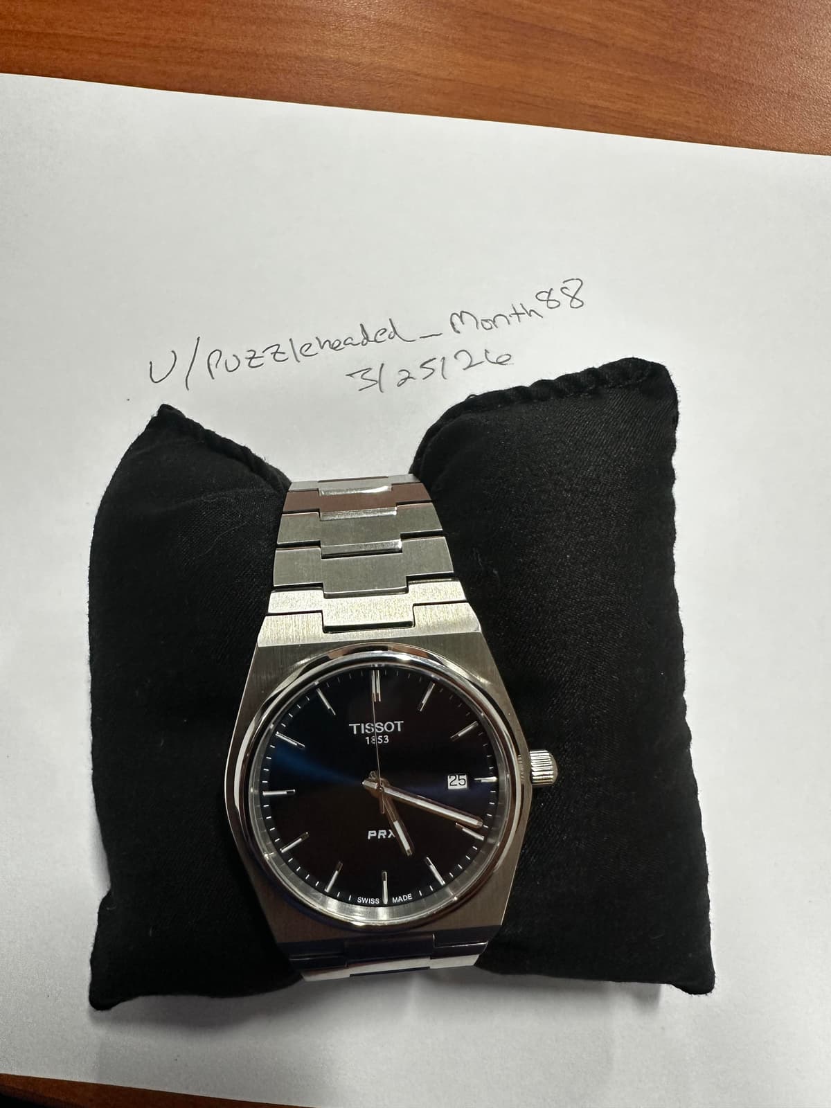 [WTS] Tissot PRX Quartz Blue Dial – Full Kit – Excellent Condition – $280