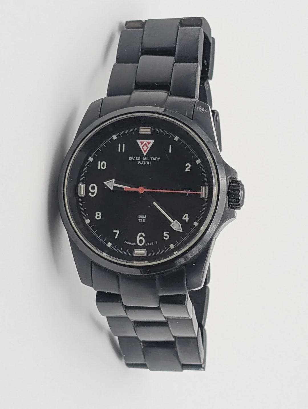 [WTS] Swiss Military Watch (SMW) quartz black PVD - $80
