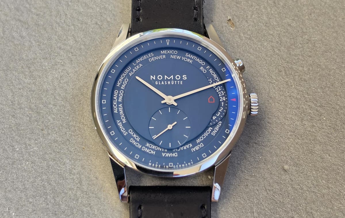 [WTS] NOMOS Glashütte Zürich World Time Weltzeit Midnight Blue Ref. 807 - Full Kit - March 2026