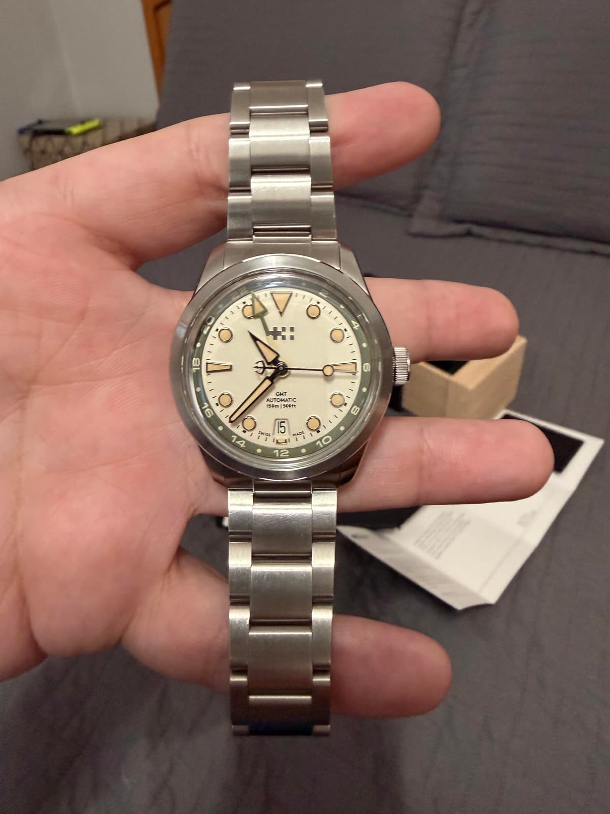 [WTS] Christopher Ward C65 Dune GMT 38mm – Full Kit – Warranty to 2029 – $900 OBO