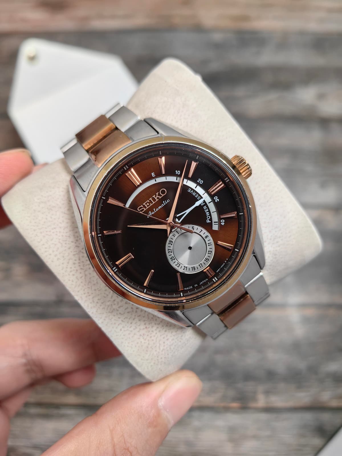 [WTS] Seiko Presage SSA308 42mm Two Tone- $190