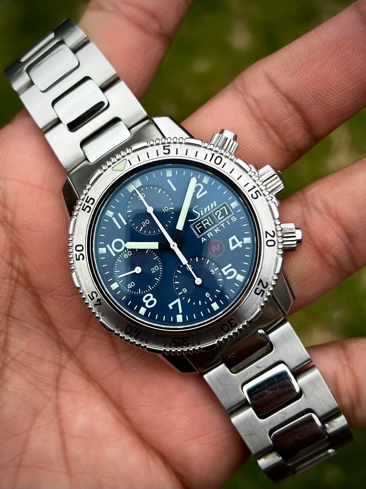 [WTS] Sinn 203 ARKTIS Chronograph 41mm $2,500 Extra Strap