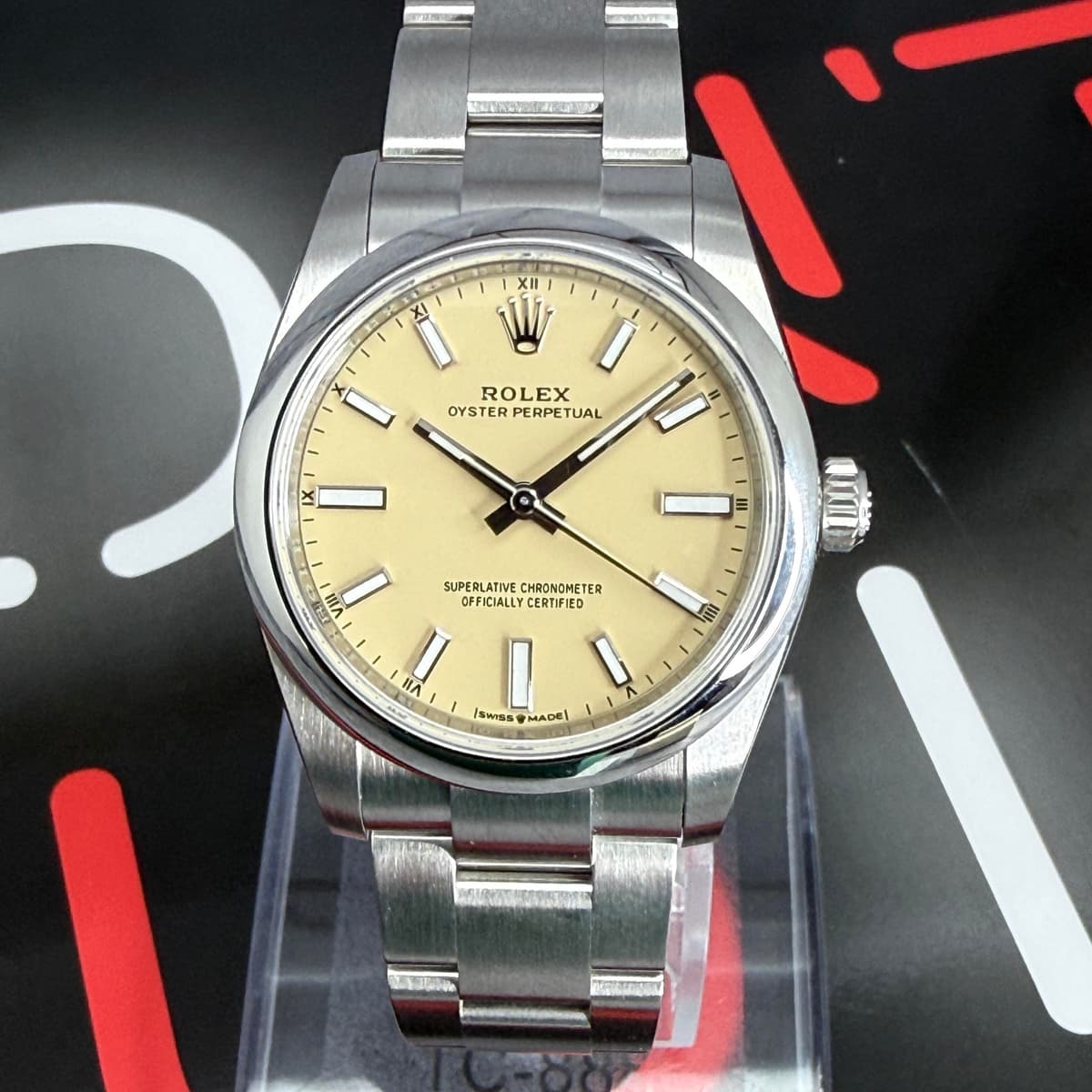 [WTS] Rolex Oyster Perpetual 34 Beige Dial 124200 – 2026 Warranty – 🔥BNIB🔥