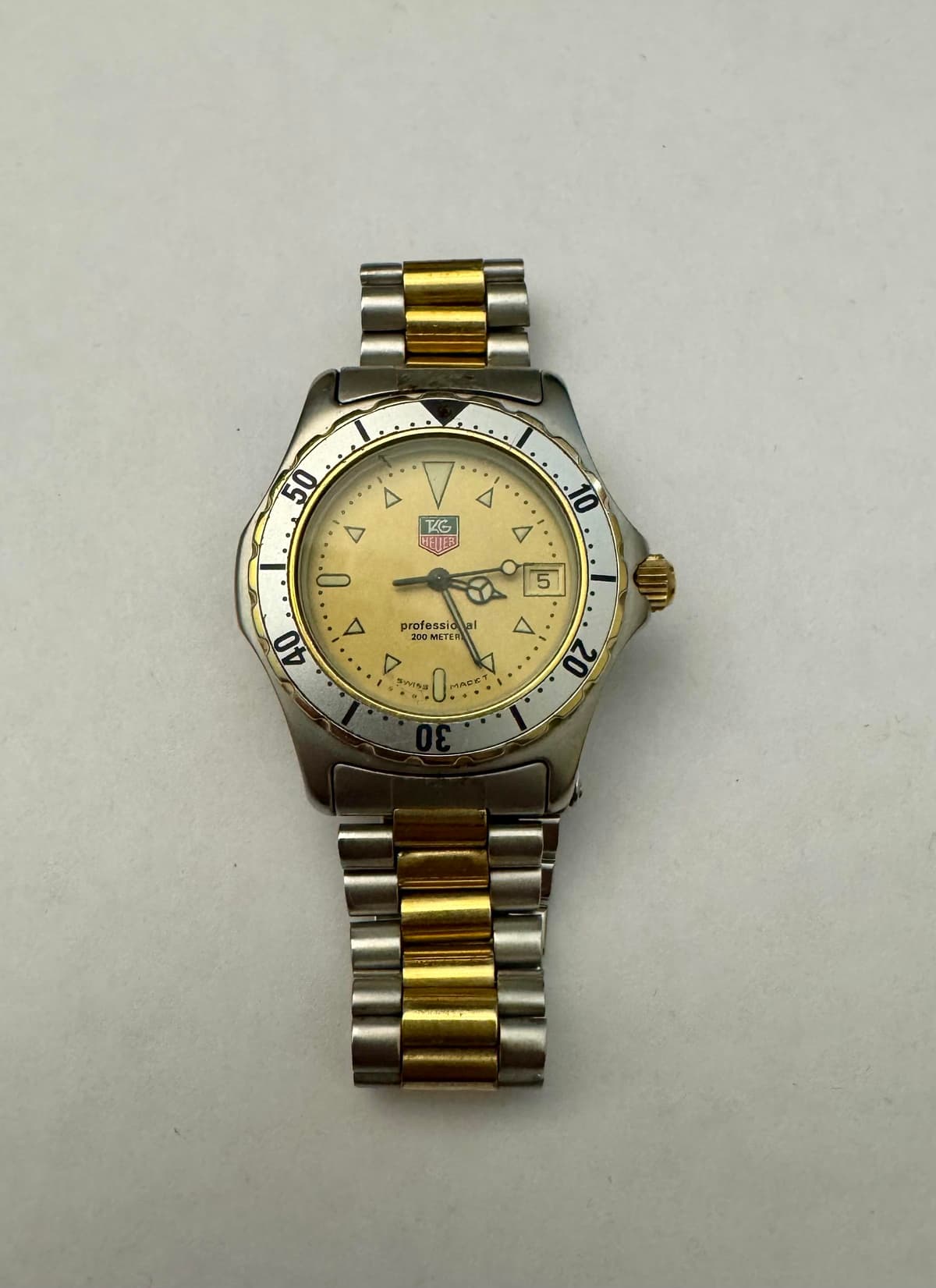 [WTS] Tag Heuer Professional 974.031R Men's Quartz Vintage 34mm with original box--$250 shipped