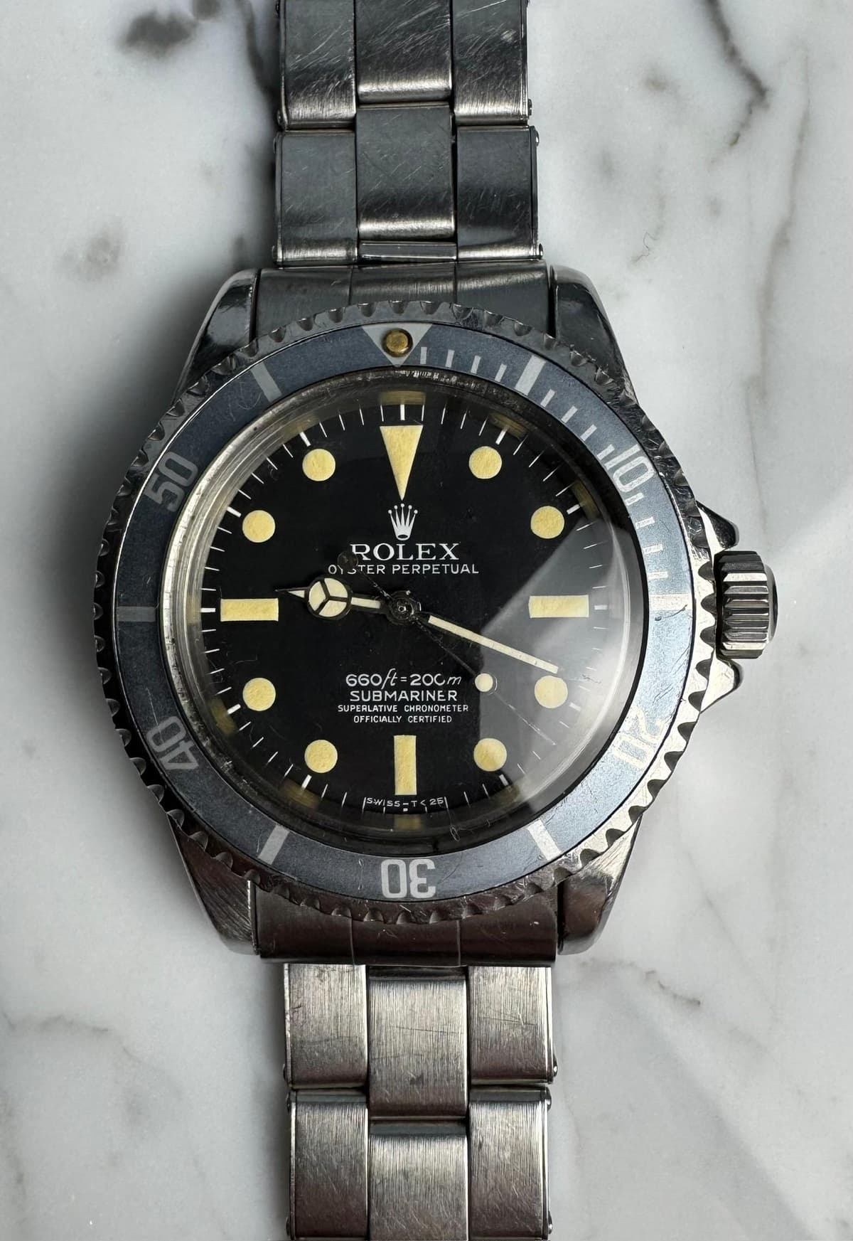 [WTS] Rolex Submariner 5512 Feet First Yellow Patina 1965 (Serviced)