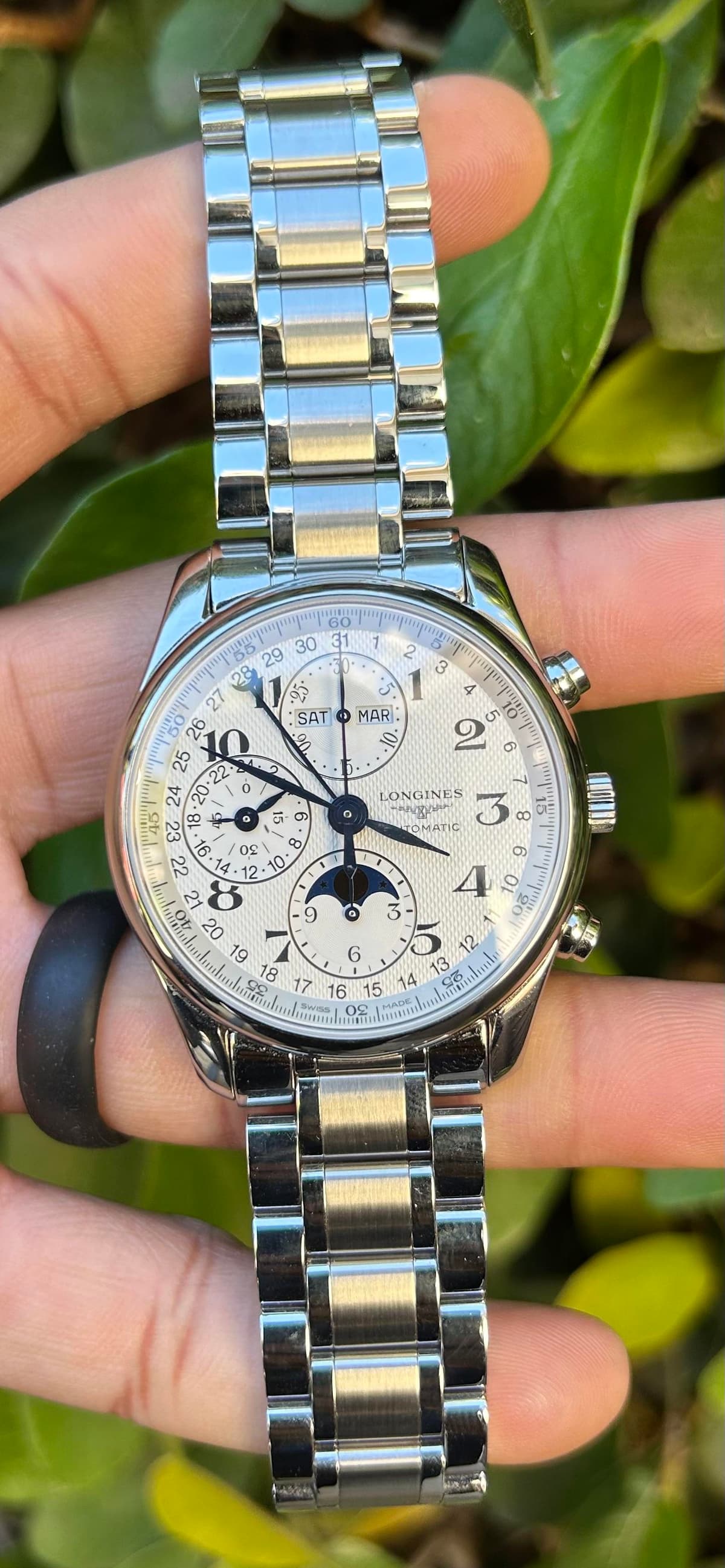 [WTS] The Most Complicated Watch Longines Makes — Master Collection Moonphase Chrono