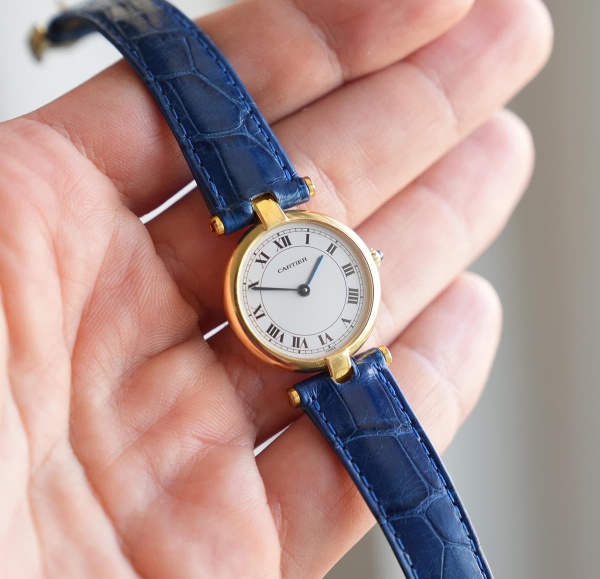 [WTS] Cartier Vendome 8100 18K Solid Yellow Gold Paris Dial