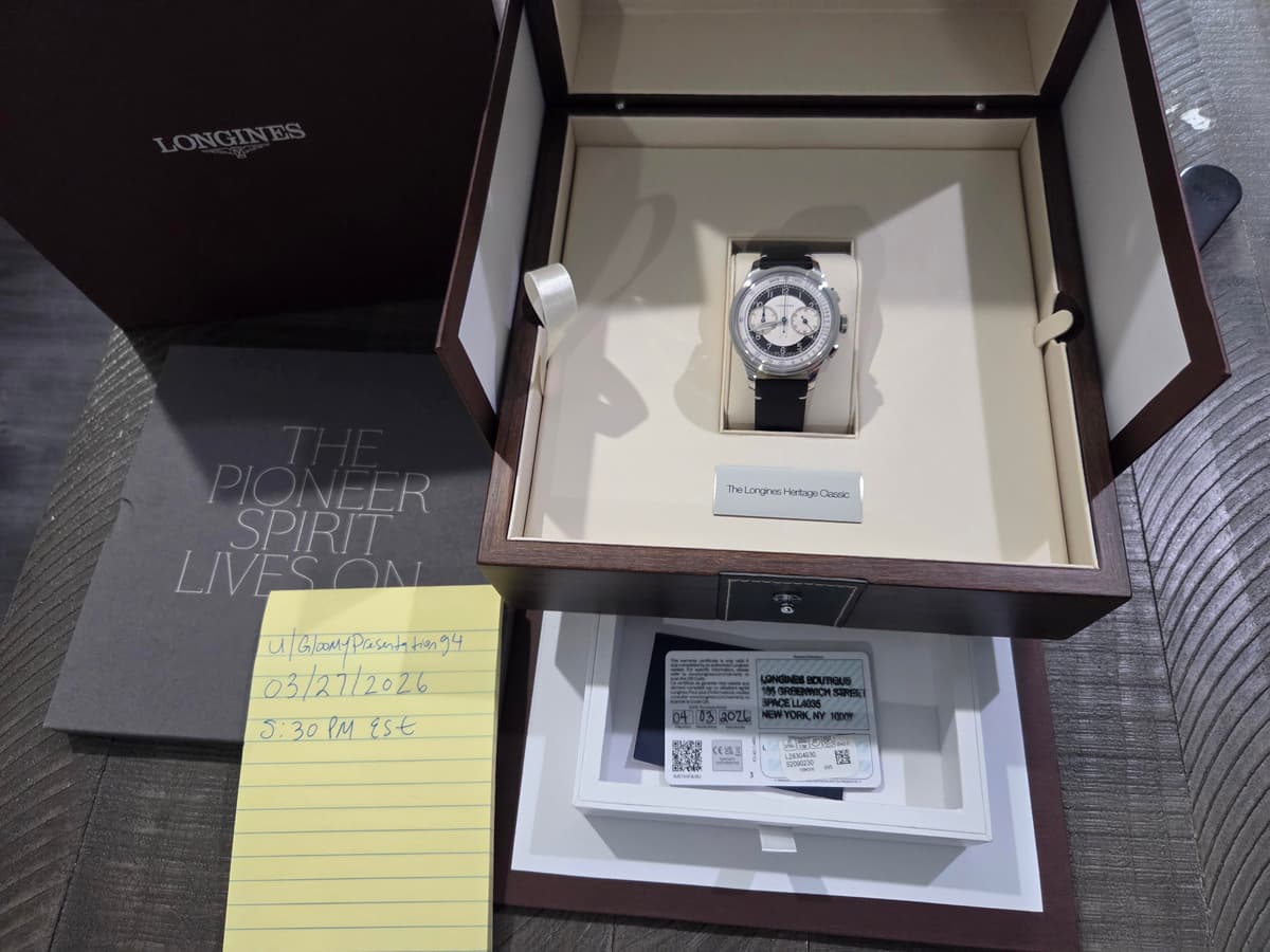 [WTS] LONGINES TUXEDO- L2.830.4.93.0