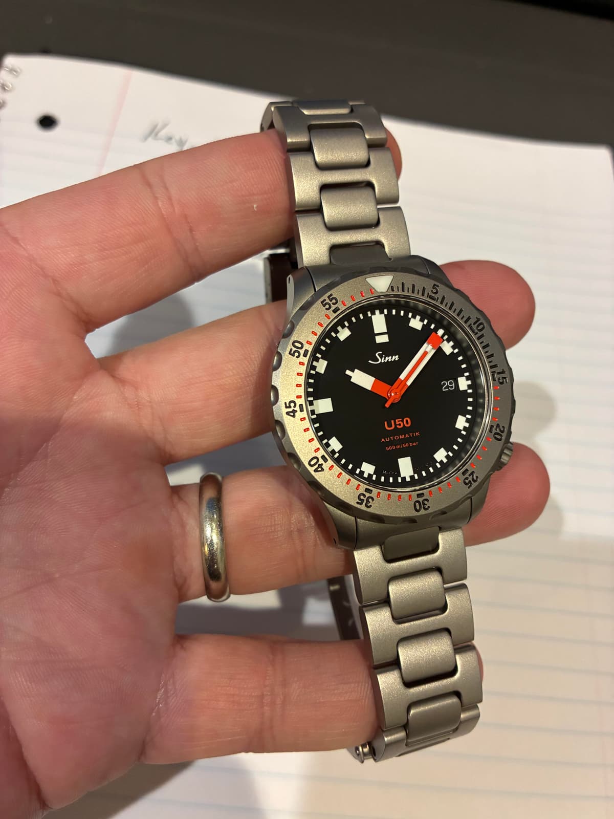 [WTS] Sinn U50 on bracelet