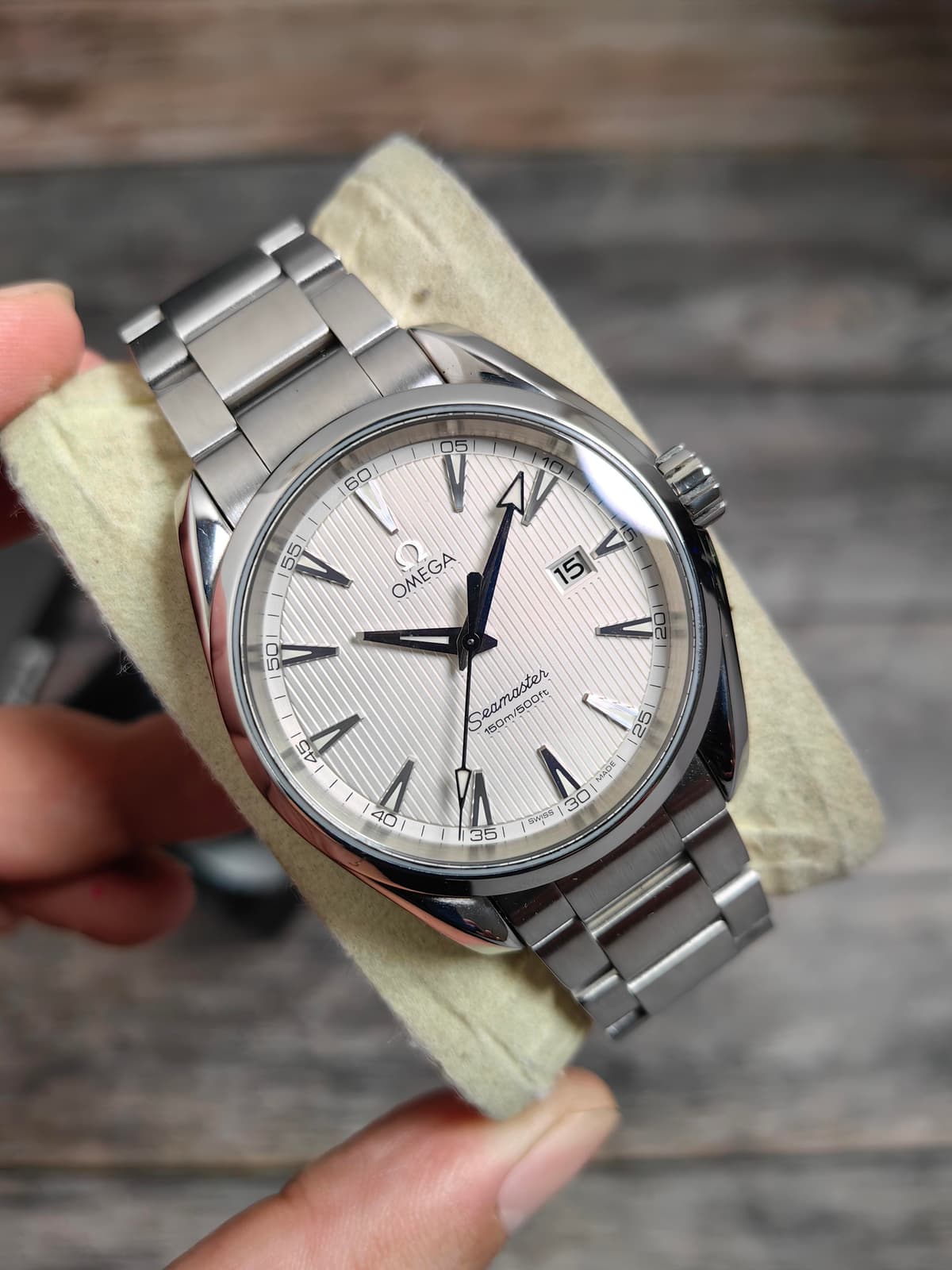 [WTS] Omega Seamaster Aqua Terra 231.10.39 38.5mm Quartz White Dial - $1,890