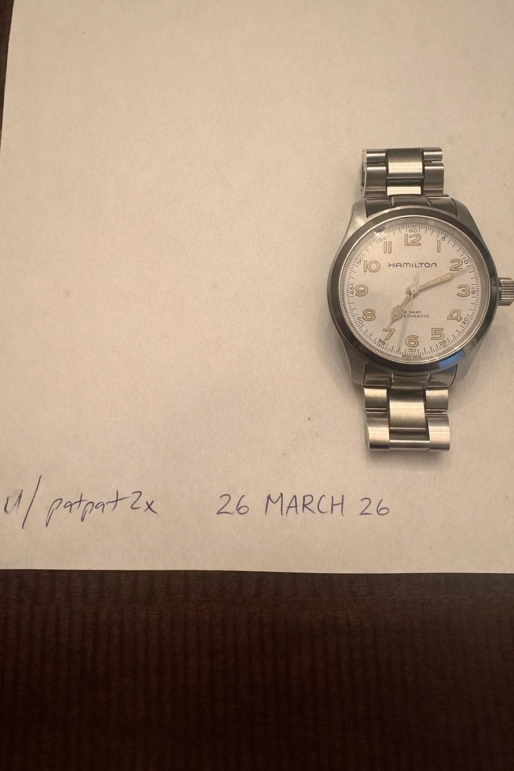 [WTS] Hamilton Murph — 39mm