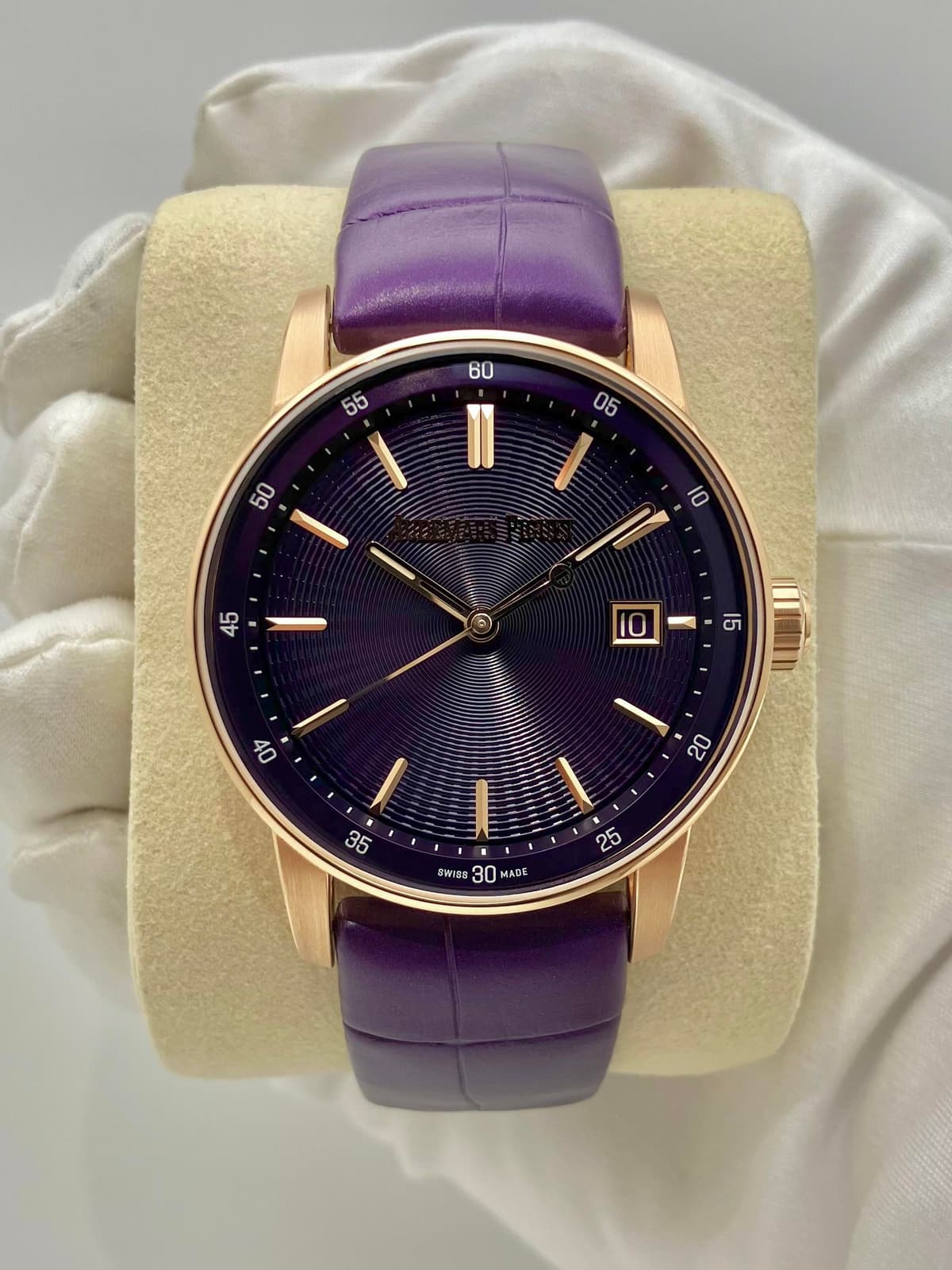 [WTS] Audemars Piguet Code 11.59 - 18K Rose Gold / Purple 38MM • Ref 77410OR.OO.A623CR.01 (NEW 2025 COMPLETE SET)