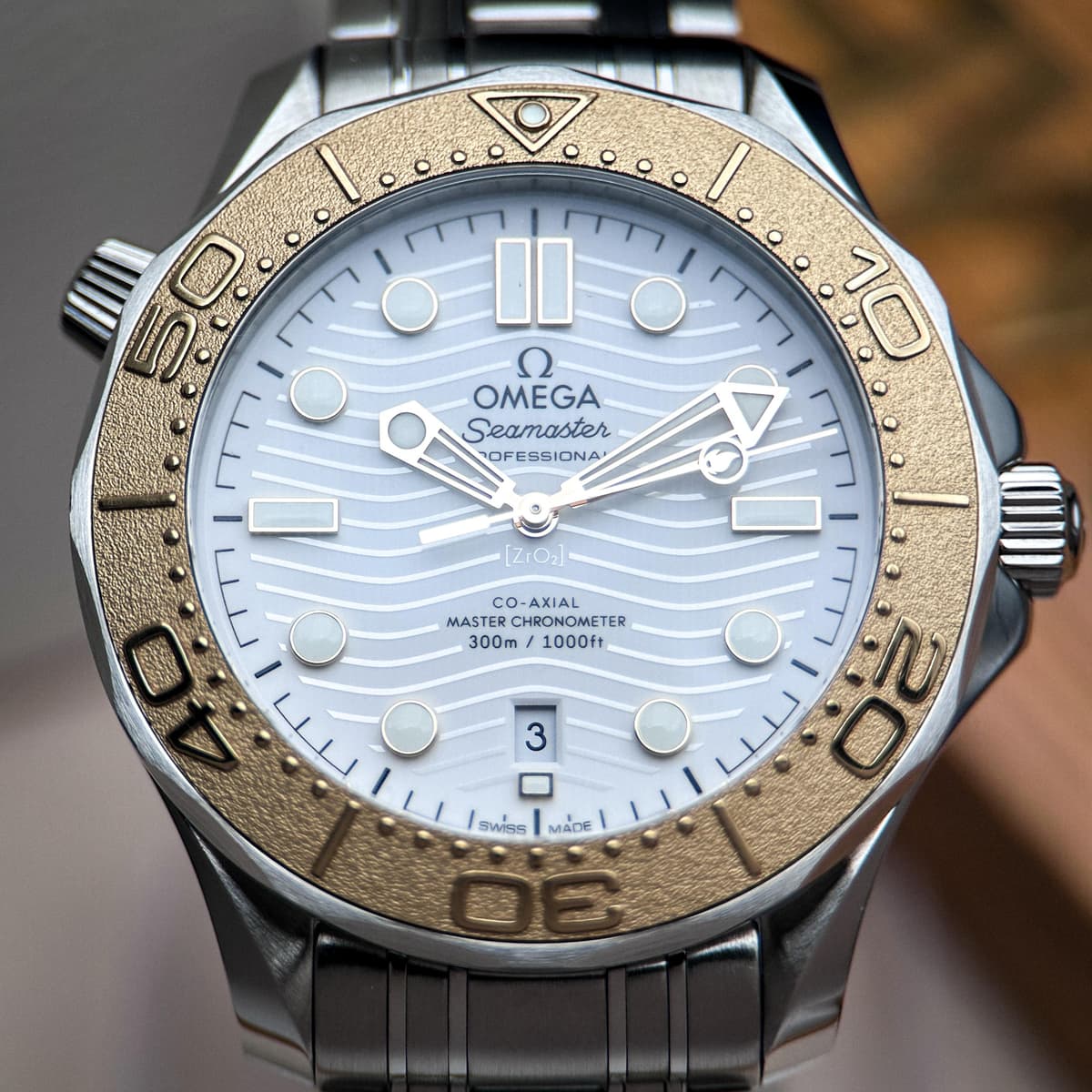 [WTS] OMG Seamaster Diver 300M Paris 2024 Edition | White Dial & Gold Hands | Ref. 522.21.42.20.04.001 | 42mm | 18K Yellow Gold & Steel | Full Set | 2024