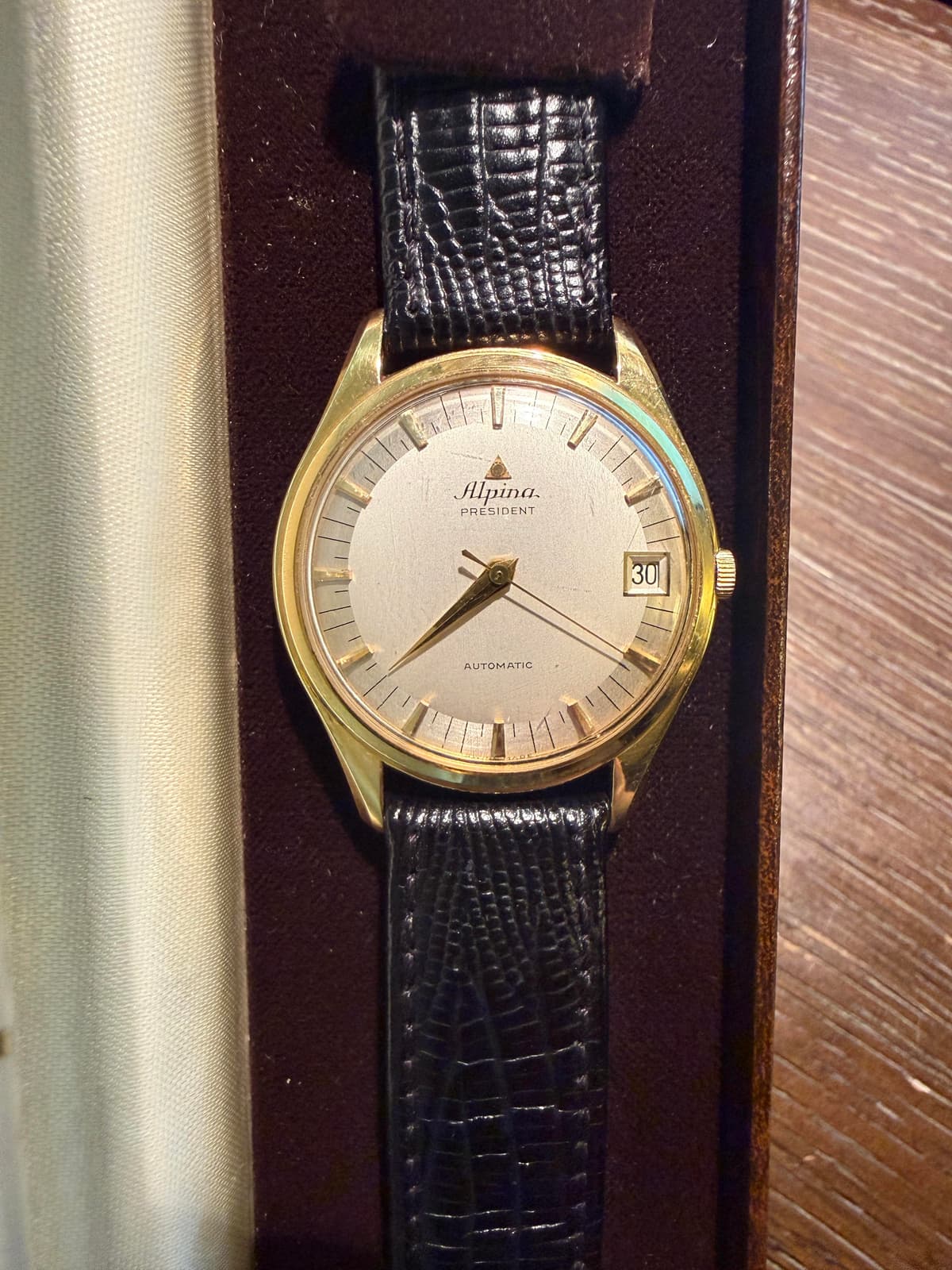 [WTS] 18k Alpina President with original box ($2850)