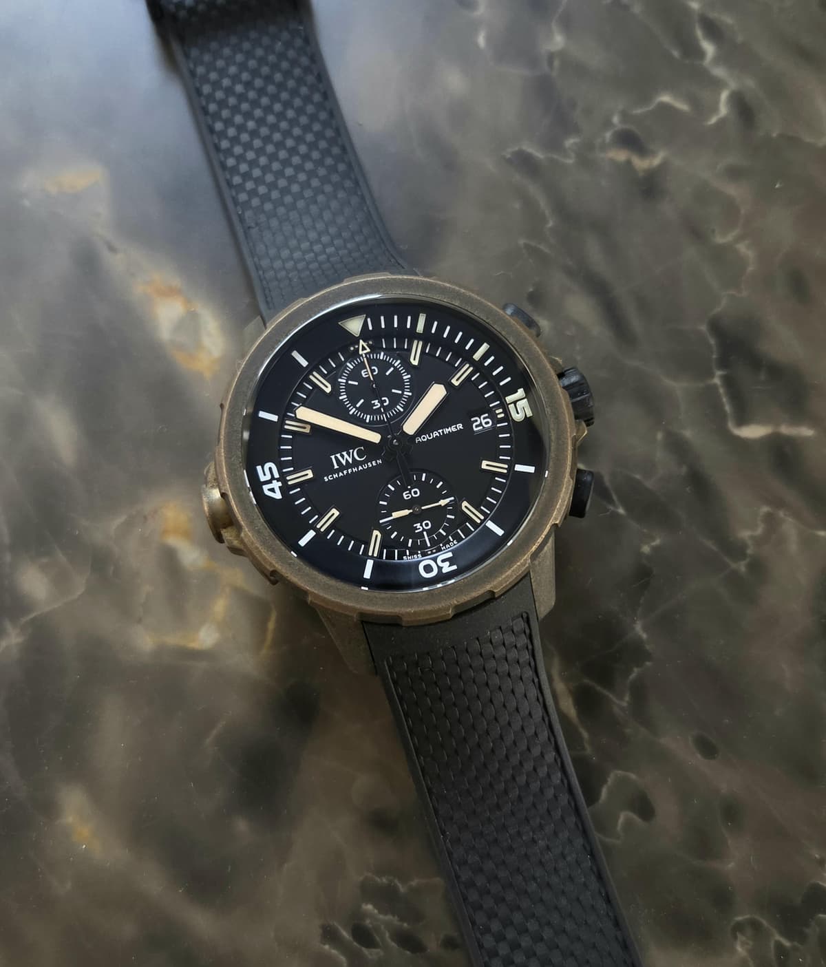 [WTS] IWC Aquatimer Chronograph Flyback – Bronze – Full set & Extended Warranty