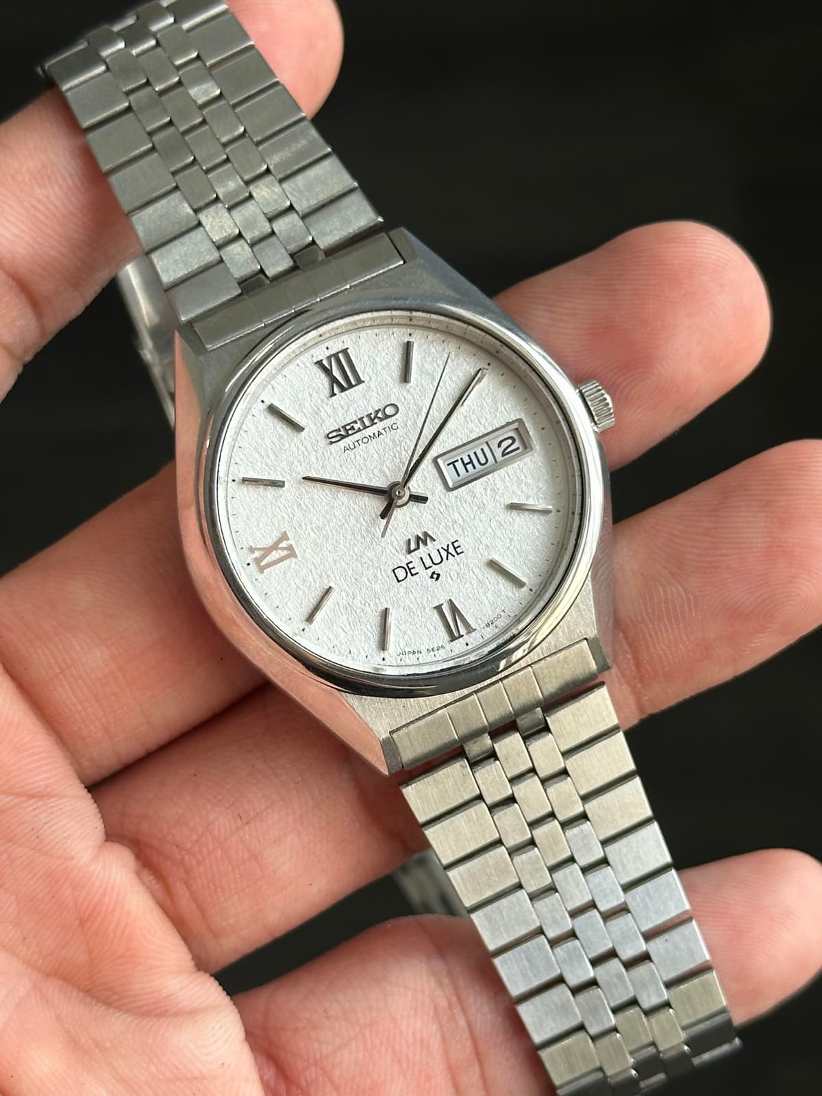 [WTS] Seiko LM De Luxe 5626-8160 Hi-Beat Automatic — Most Accessible Seiko “Snowflake Dial” Today — $650 Shipped