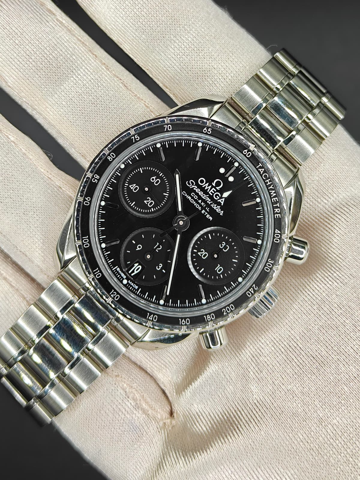 [WTS] Omega. Speedmaster Chronograph 38. Mint. Complete. $4099 Only