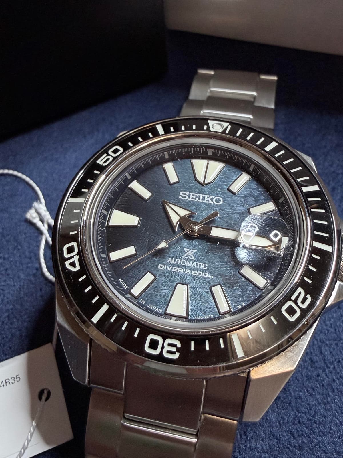 [WTS] Seiko SRPF79 Samurai Dark Manta Ray $320