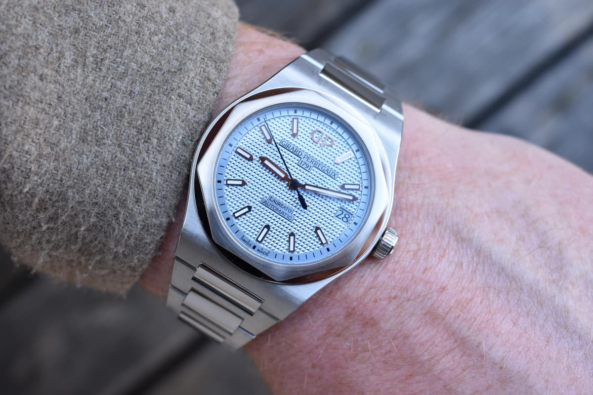 [WTS] 2021 Gerard-Perregaux Laureato 42mm Glacier Blue Japan LE of 50 81010 with Card