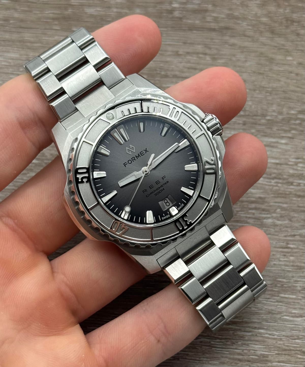 [WTS] Formex Reef 42mm Silver Dial - Full Kit