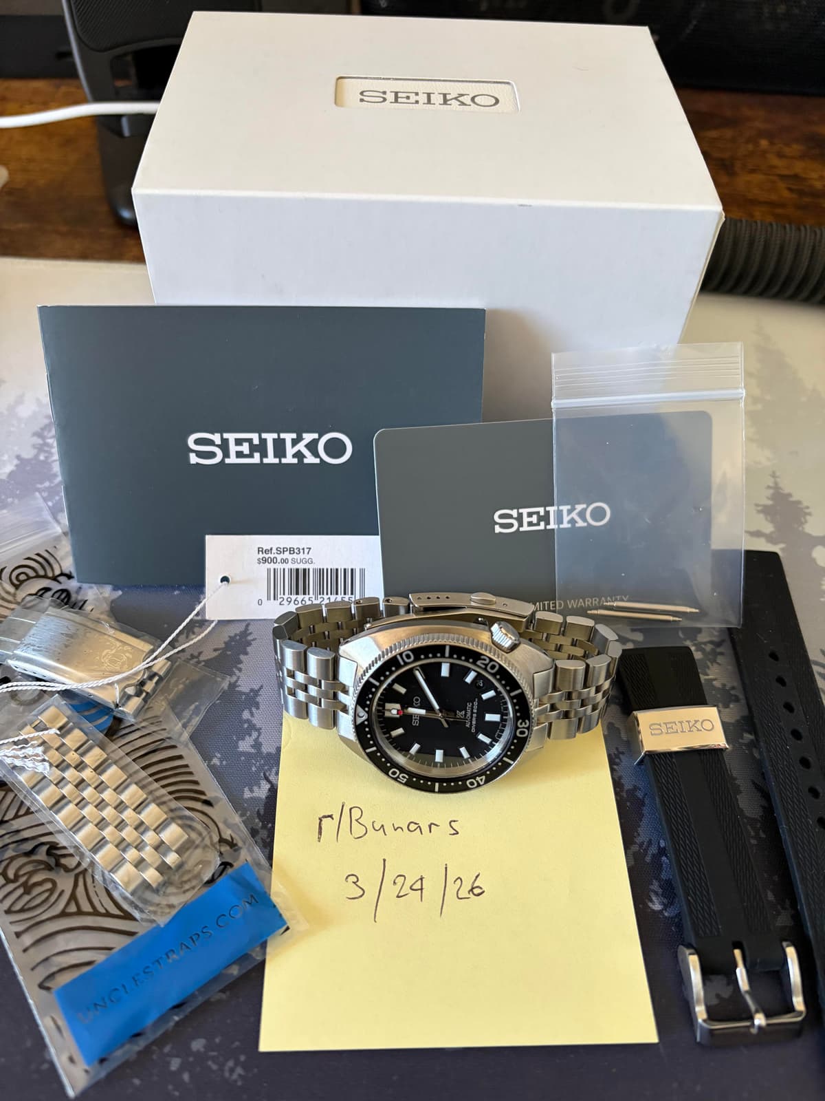 [WTS] Seiko SPB317 with z199 bracelet