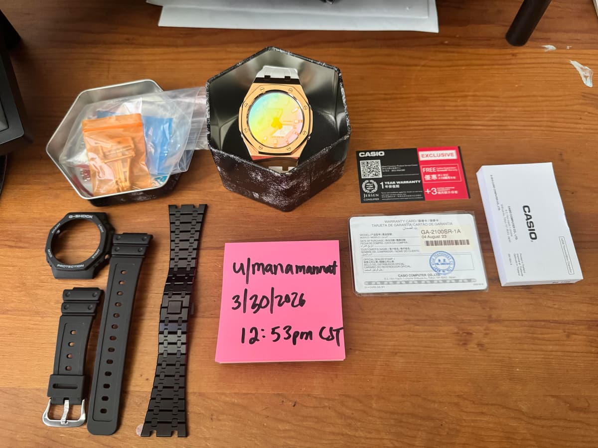 [WTS] G-Shock “Casioak”