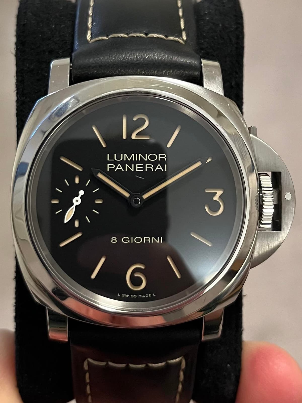 [WTS][US] Panerai Luminor 8 Giorni - Black Dial - 44mm - PAM00915 - Full Set