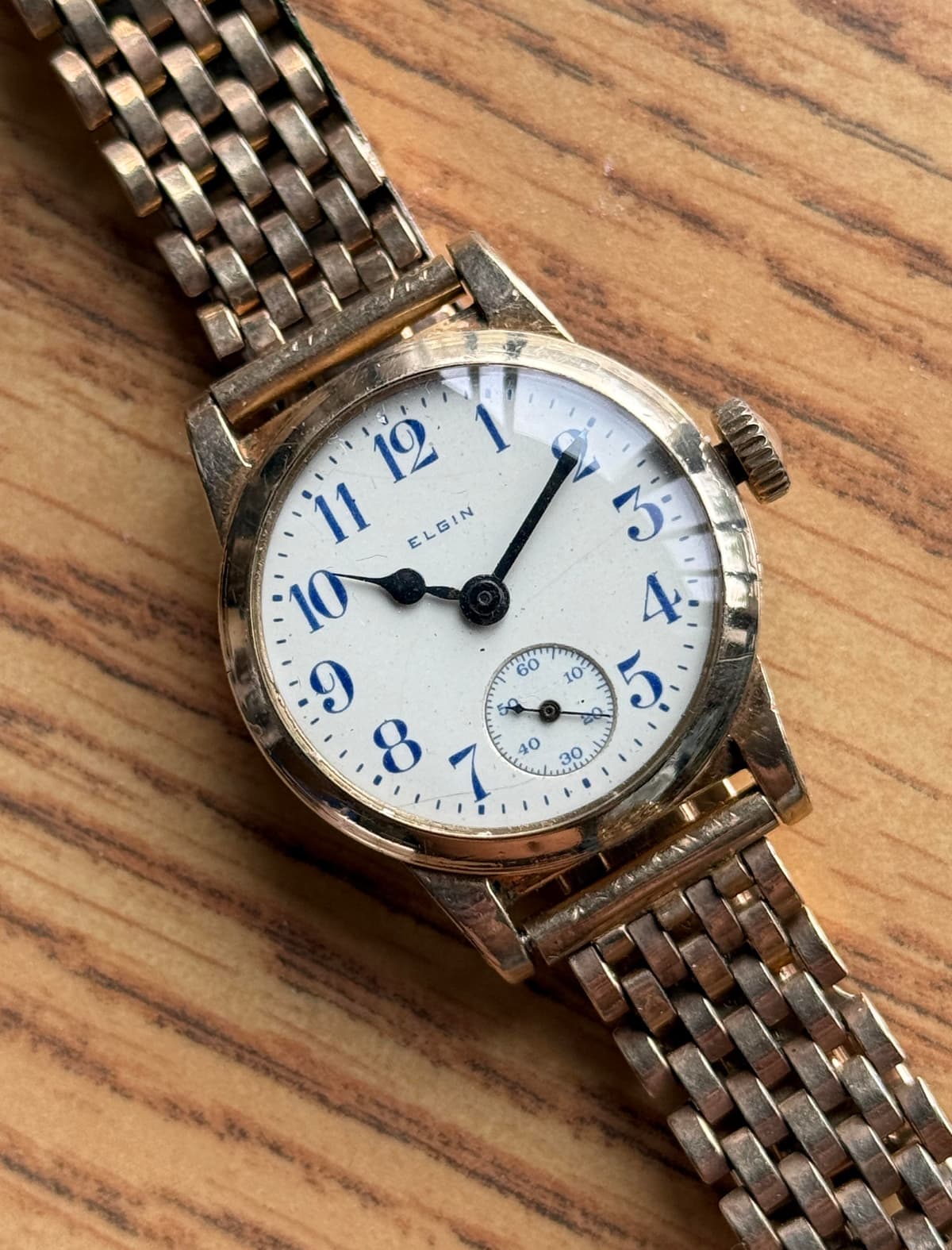 [WTS] Elgin Vintage Trench Art Deco Gold Filled Vintage Manual Wind 30mm Watch - $150 SHIPPED