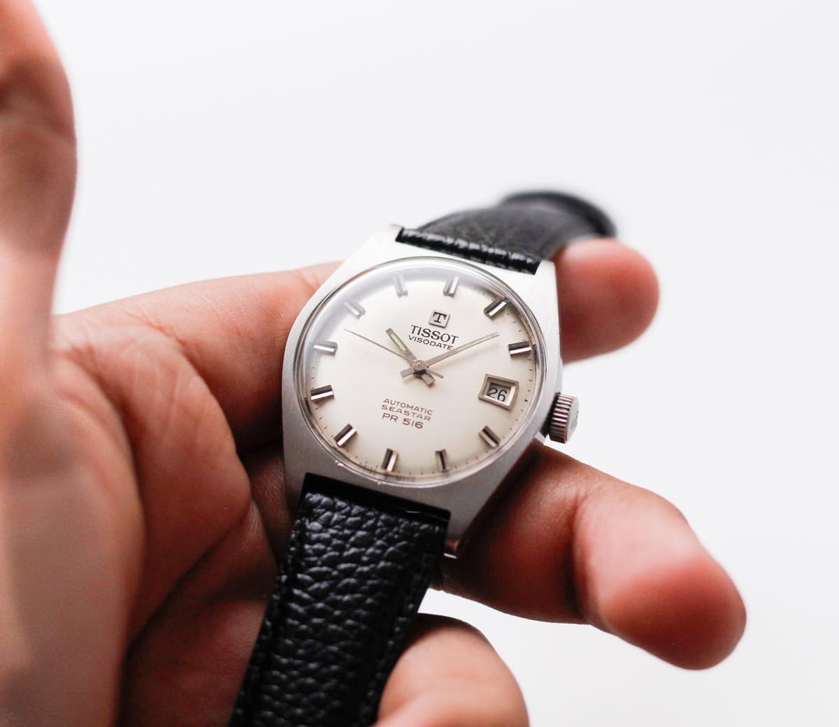 [WTS] Serviced 1970s Tissot Visodate Automatic Silver Sunburst Dial Men's Wrist-Watch $269