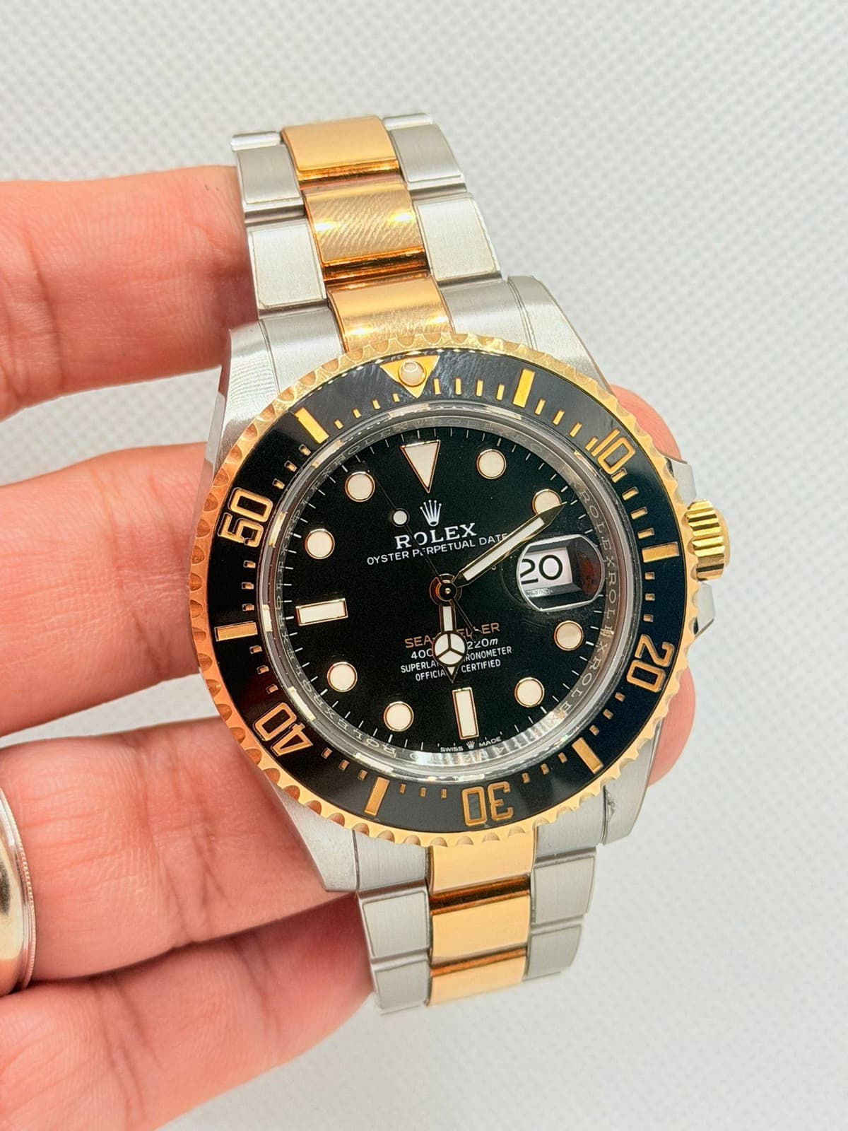 [WTS] Rolex SeaDweller 2 Tone 126603 🔥Preowned, Watch Only, $12.5k+✈️🔥