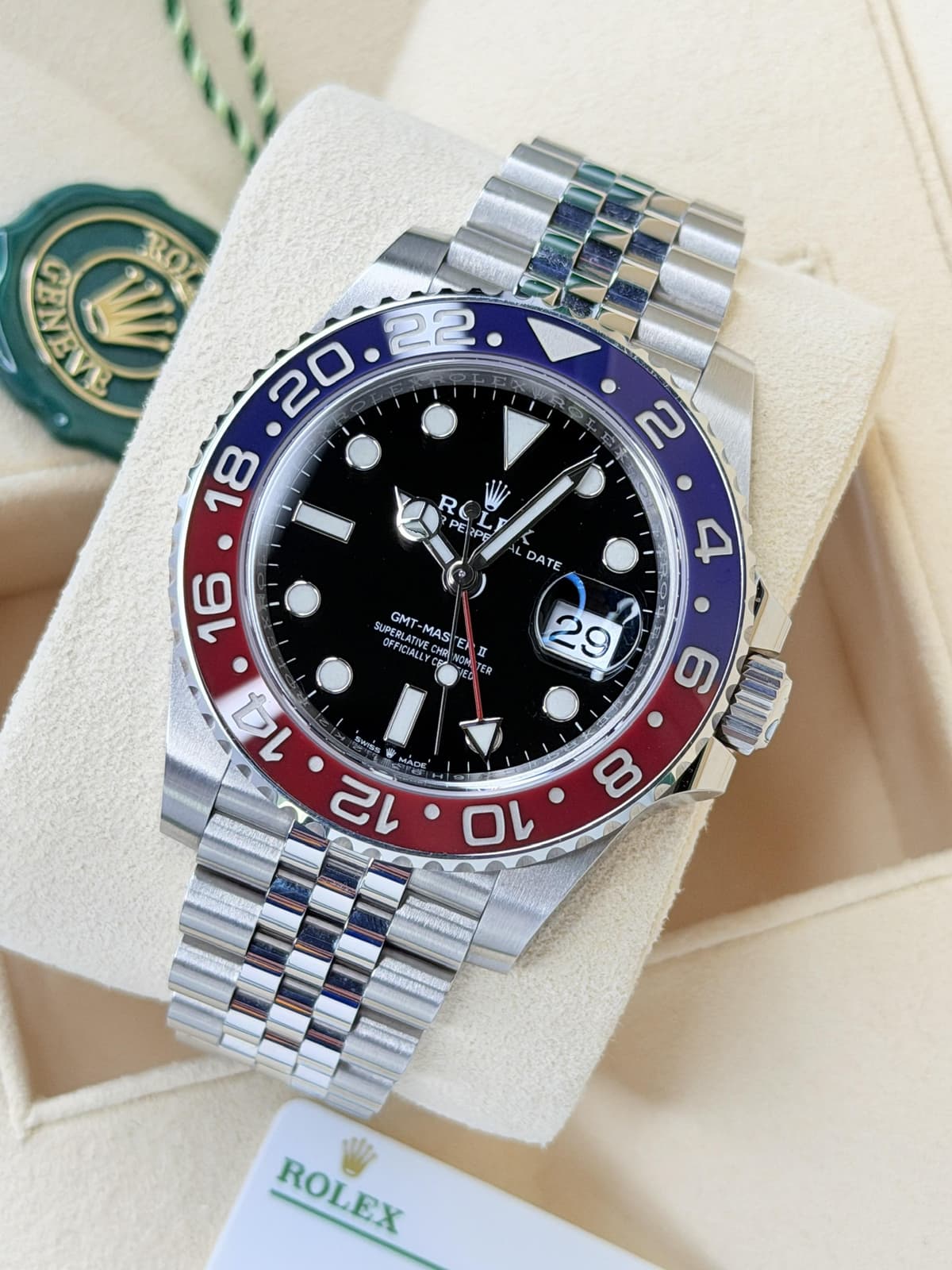 [WTS] Rolex GMT Master II Pepsi w/ Jubilee Bracelet Ref. 126710BLRO