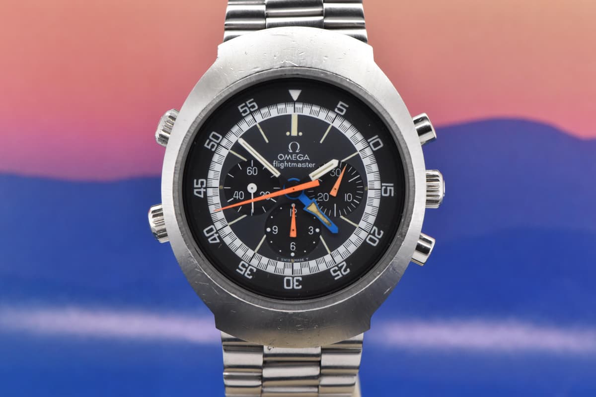 [WTS] 1971 Omega Flightmaster 43mm Stainless Steel Chrono Grey Dial 145.026 Watch