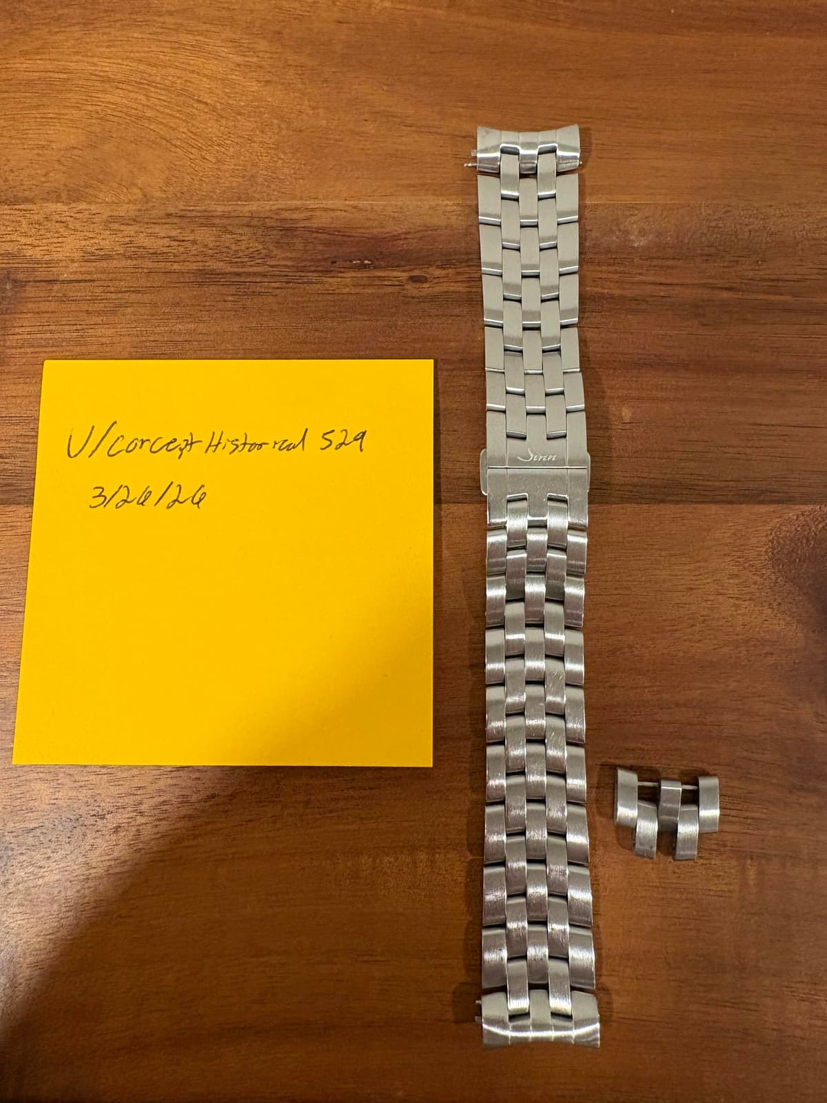 [WTS] Sinn Fine Link 20mm Bracelet