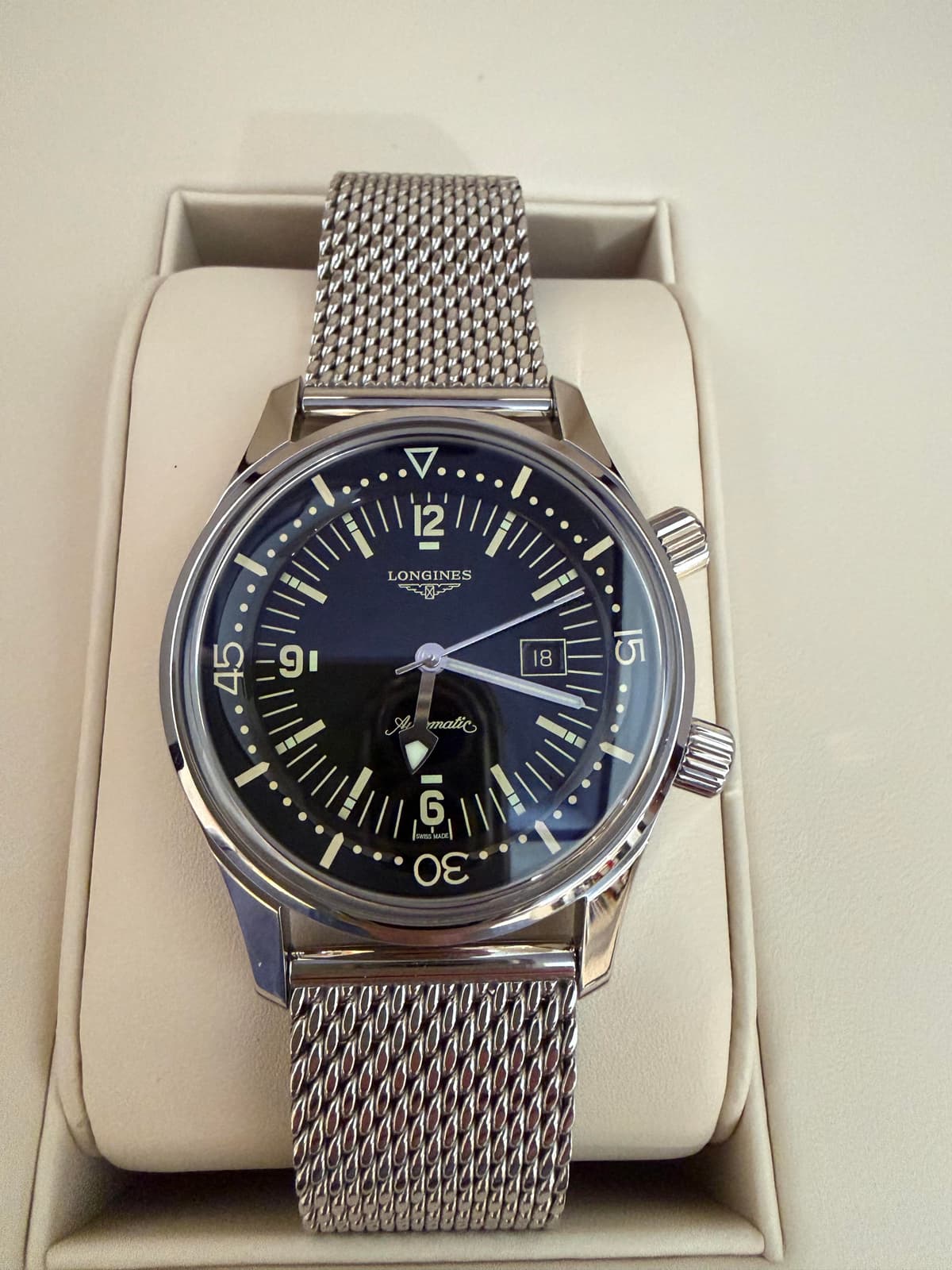 [WTS] Longines Legend Diver 36mm | Near Mint | Longines Mesh Bracelet | $1,650 Shipped