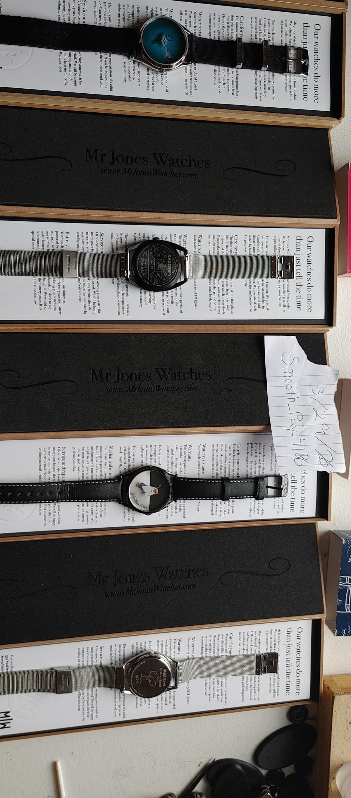 [WTS] (Mr. Jones) (Khaosify ltd, Beam Me Up, Feline Fine ltd, Night Howl ltd)